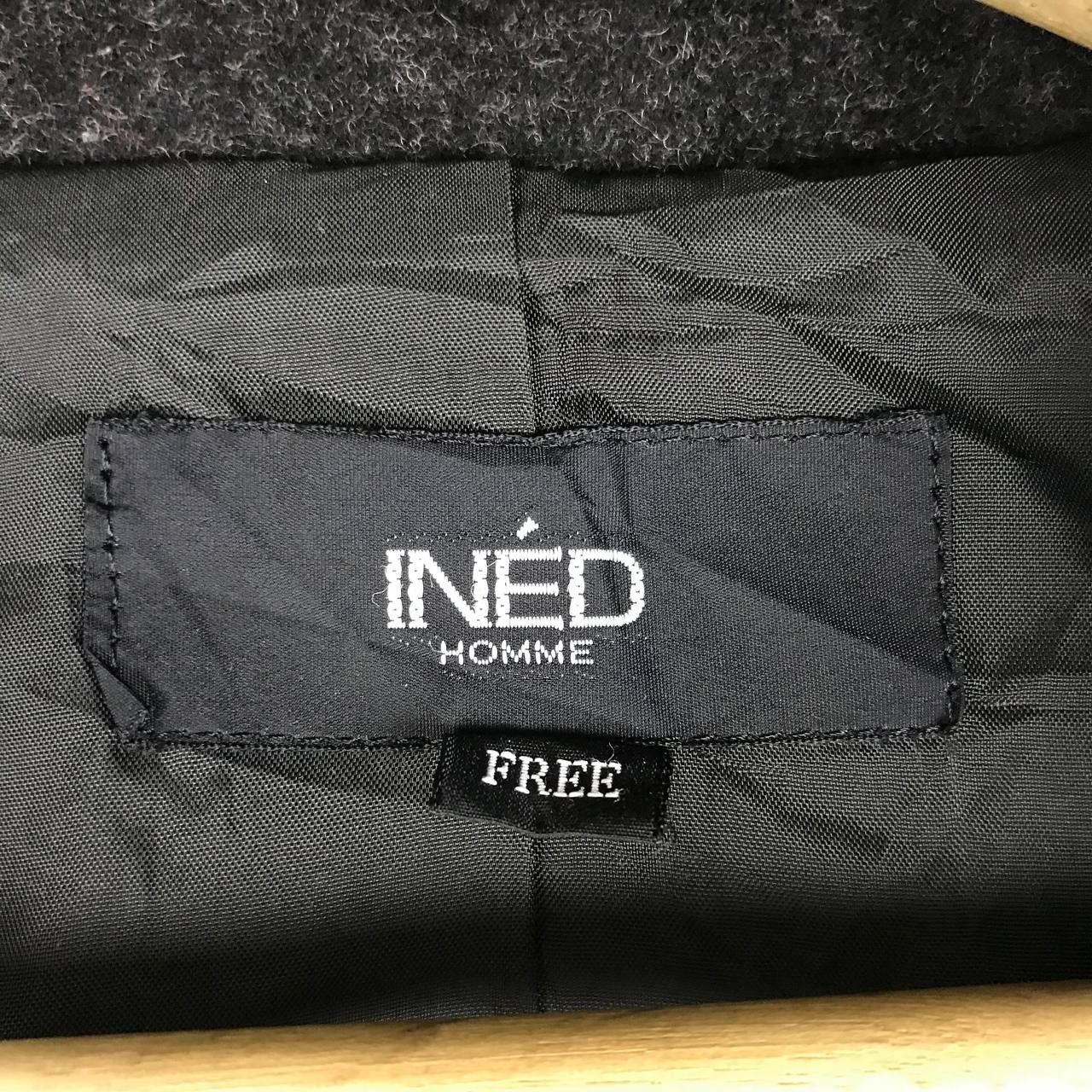 Japanese Brand × Yohji Yamamoto Ined Homme by Yohji Yamamoto Art Flower Distressed Wool Size US S / EU 44-46 / 1 - 18 Thumbnail