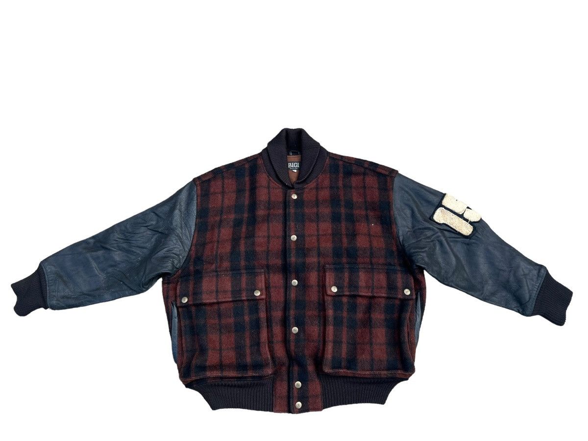 BIGI × Vintage Vintage 80s BIGI Japan Anniversary Spell Out Varsity Jacket Size US M / EU 48-50 / 2 - 2 Thumbnail