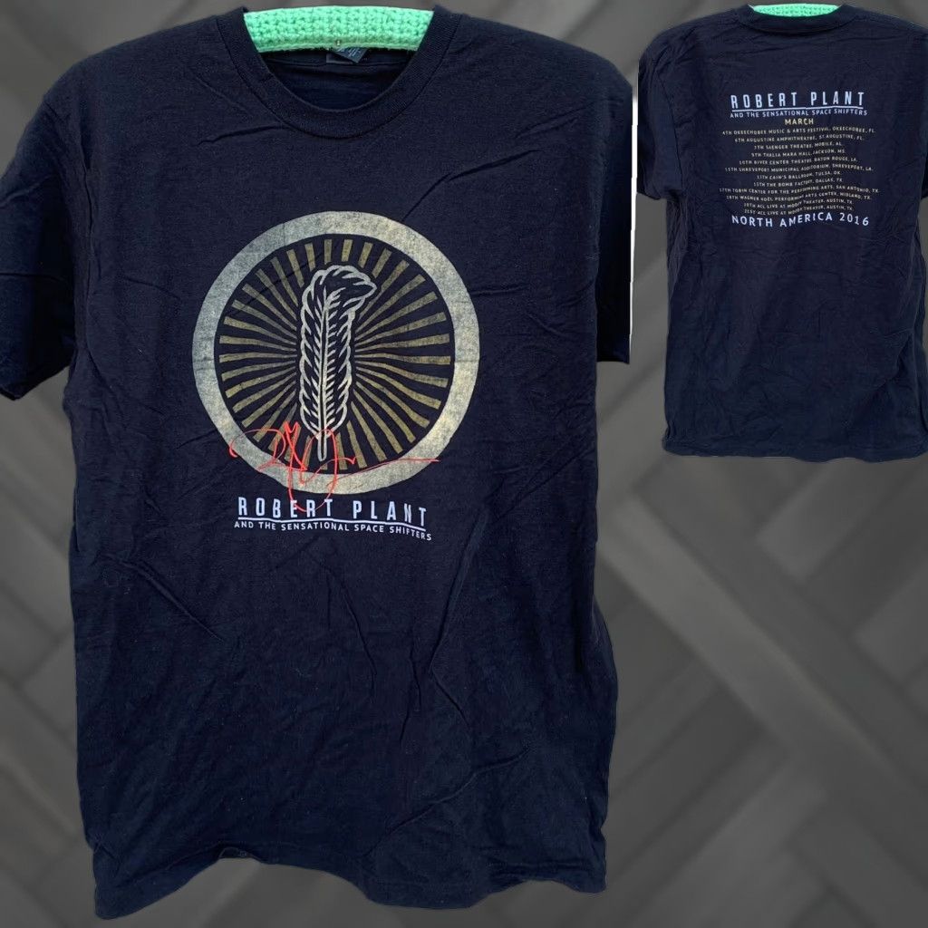 Tultex Robert Plant and the Sensational Space Shifters North America 2016 concert tee L Size US L / EU 52-54 / 3 - 1 Thumbnail