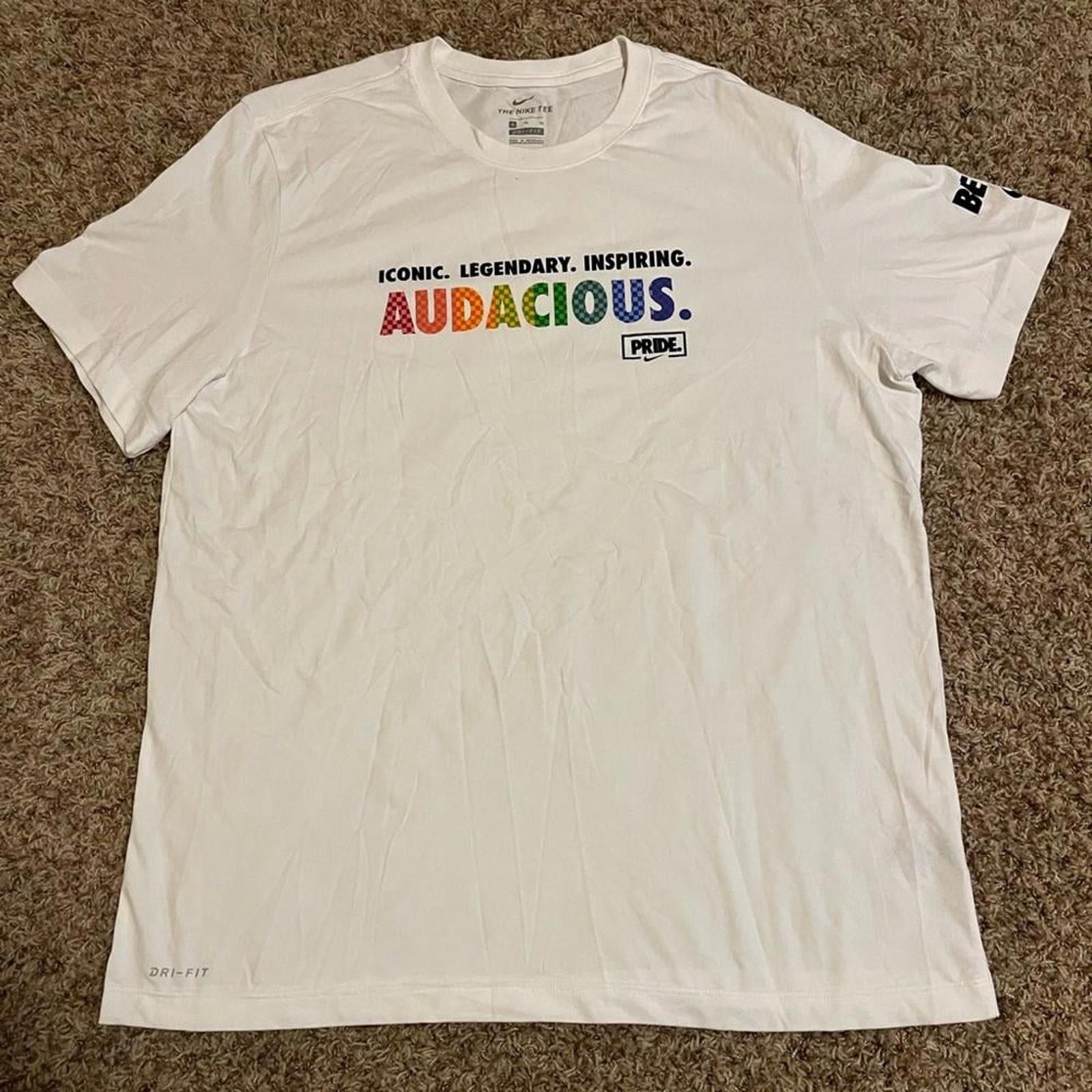 Nike Nike WHQ Unreleas Betrue Audacious Pride Dri-Fit T-Shirt Size US XL / EU 56 / 4 - 1 Thumbnail