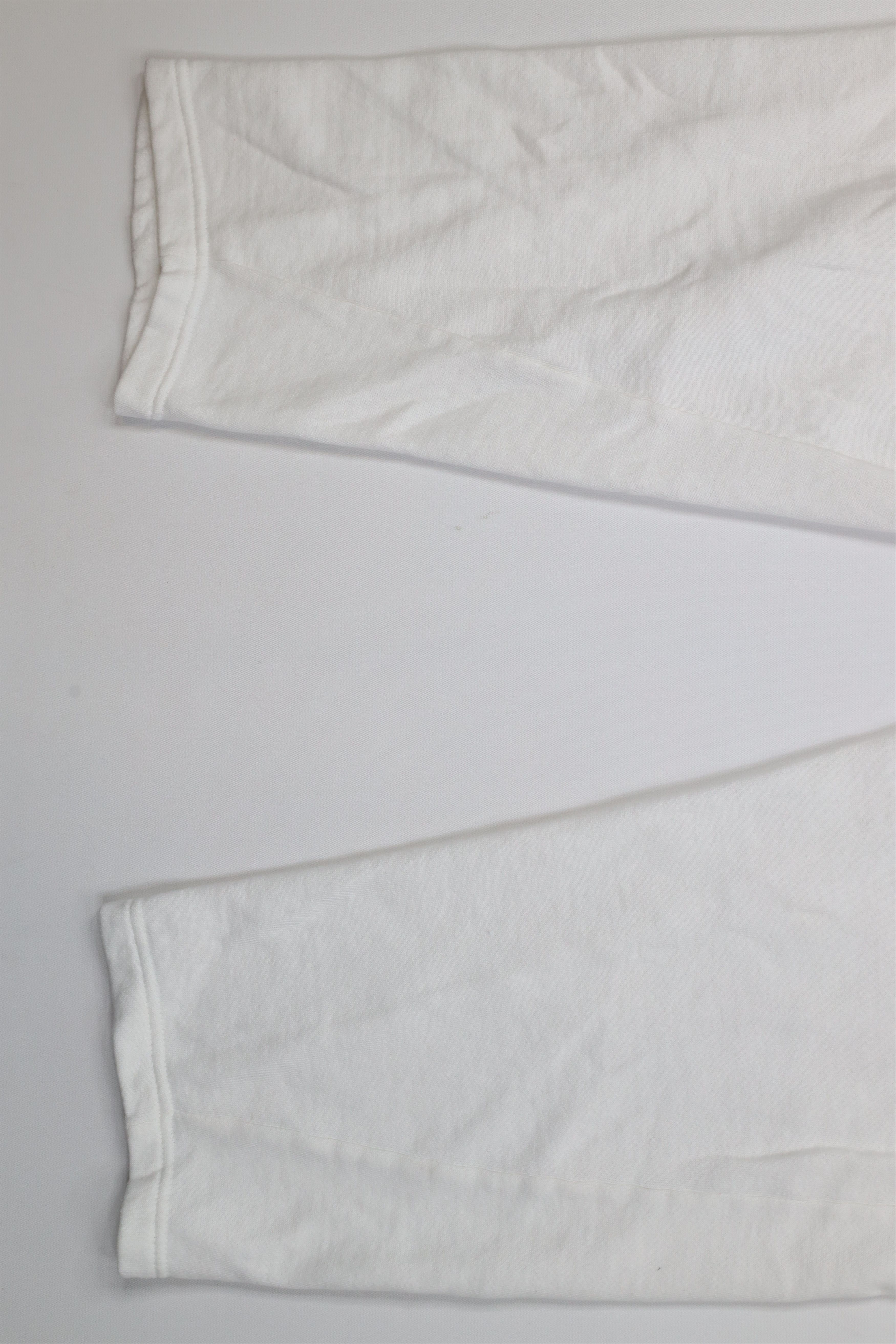 Wilson Vintage 90s Wilson Distressed Blank Sweatpants Pants White Size 32" / US 10 / IT 46 - 12 Thumbnail