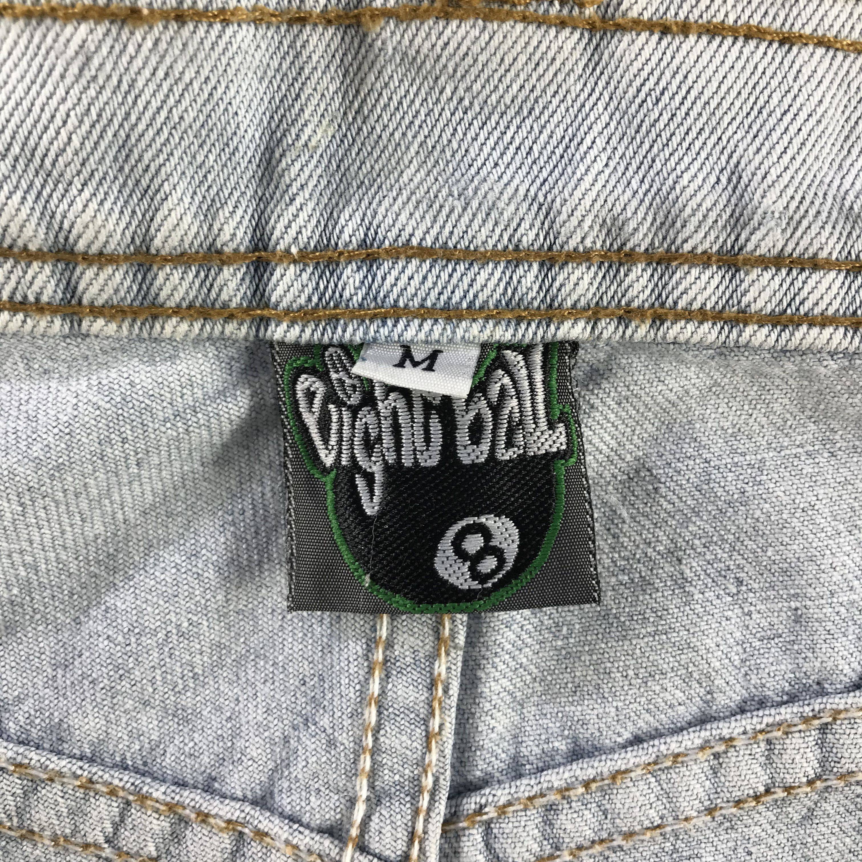 Vintage Vintage Eight Ball Jeans Baggy Jeans KJ3372 Size US 34 / EU 50 - 8 Thumbnail