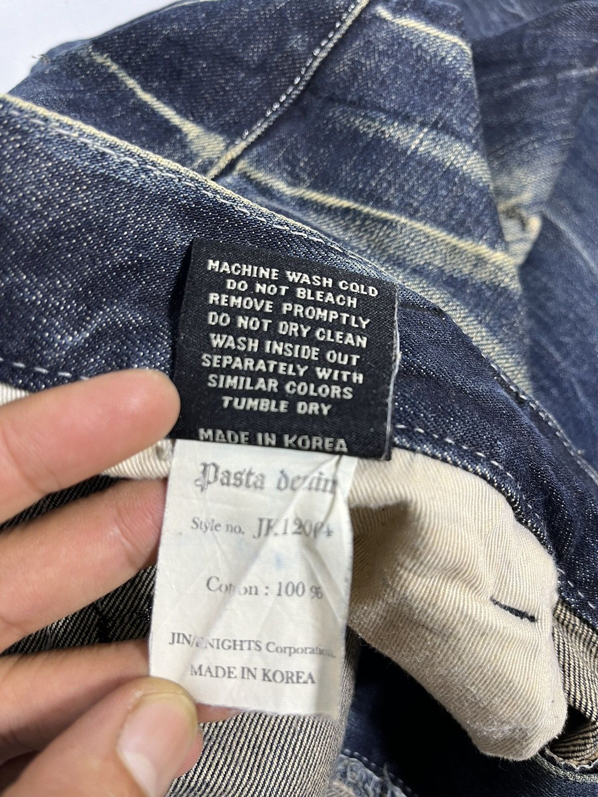 If Six Was Nine If six was nine Crown Jeans Japanese Brand Pasta Denim Size US 37 - 12 Thumbnail
