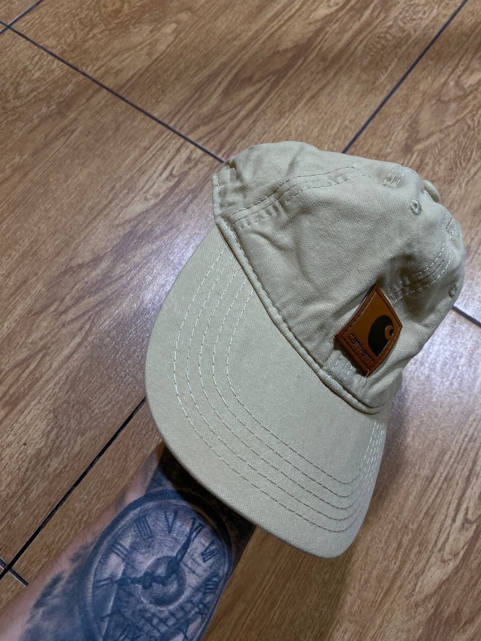 Carhartt Hats Vintage Carhartt Cap big logo Y2K streetwear Size ONE SIZE - 7 Thumbnail