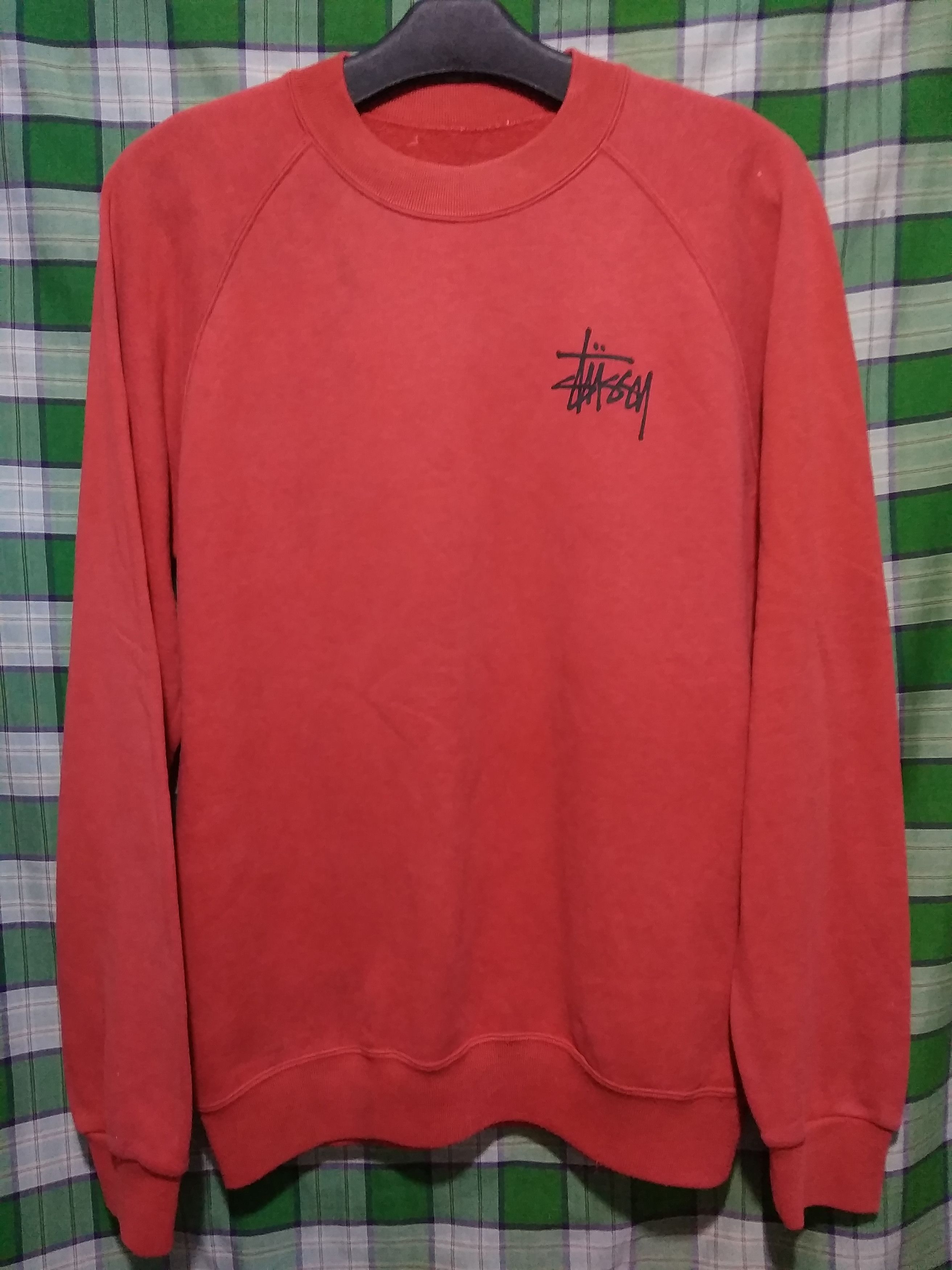 Stussy Vintage Stussy basic sweatshirt crewneck faded Size US S / EU 44-46 / 1 - 7 Thumbnail