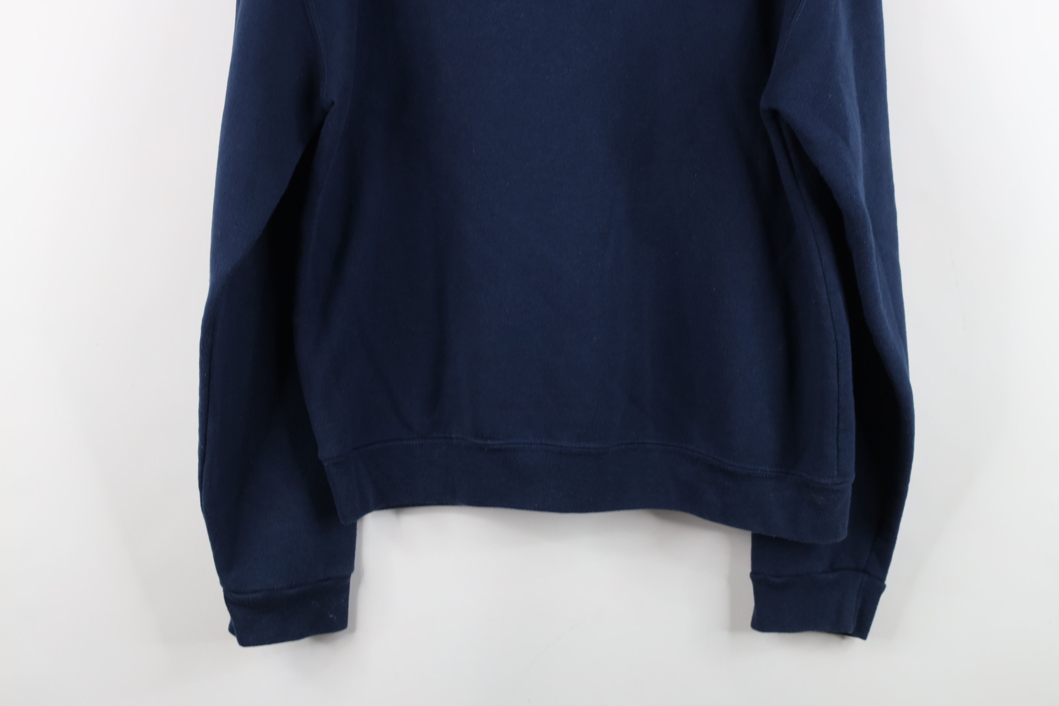 Vintage Vintage 90s University of Toledo Hoodie Sweatshirt Blue USA Size L / US 10 / IT 46 - 15 Thumbnail