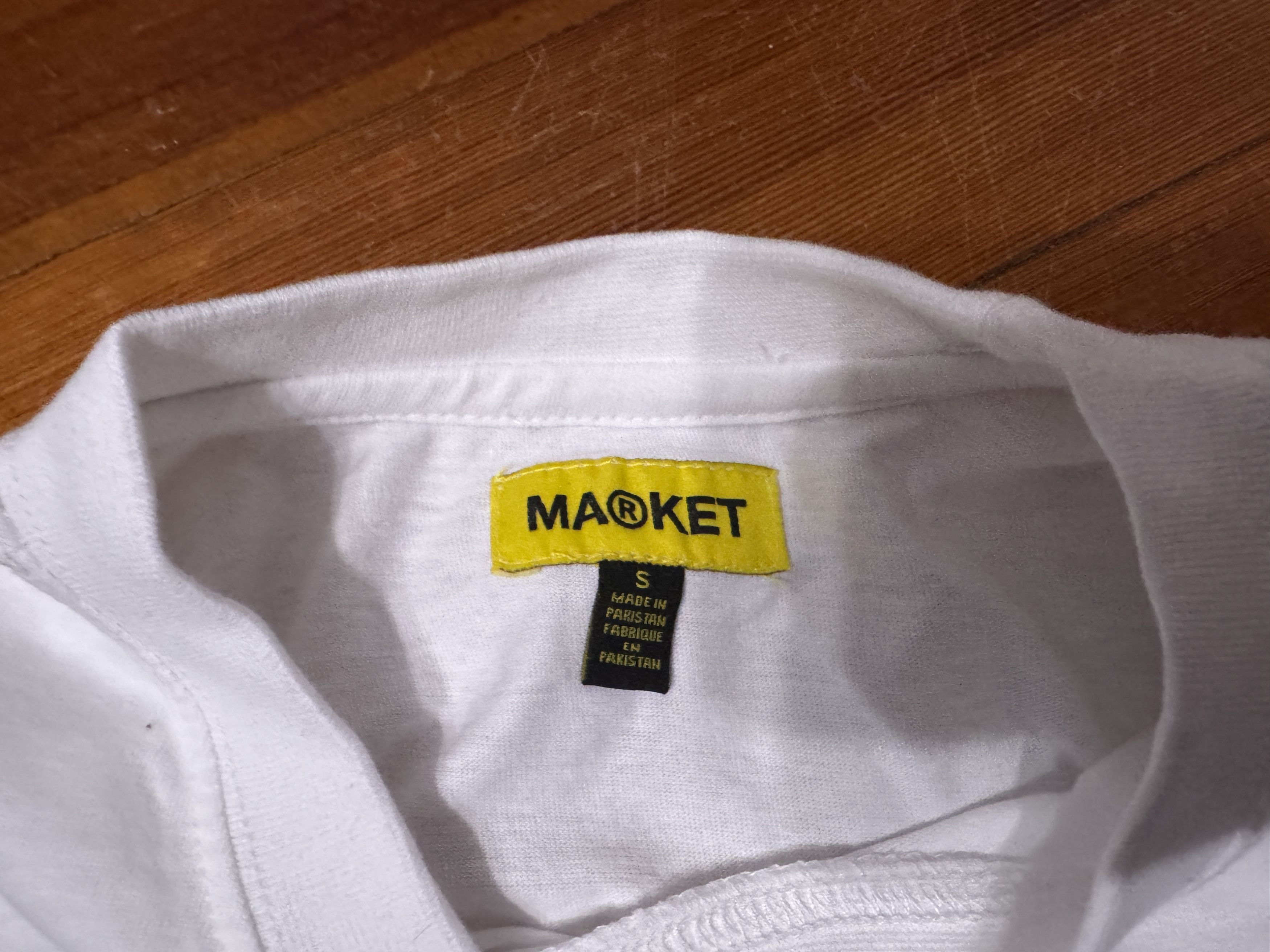 Market Chinatown MARKET Studios Box Logo Graphic Tee Shirt - White Size US S / EU 44-46 / 1 - 5 Thumbnail