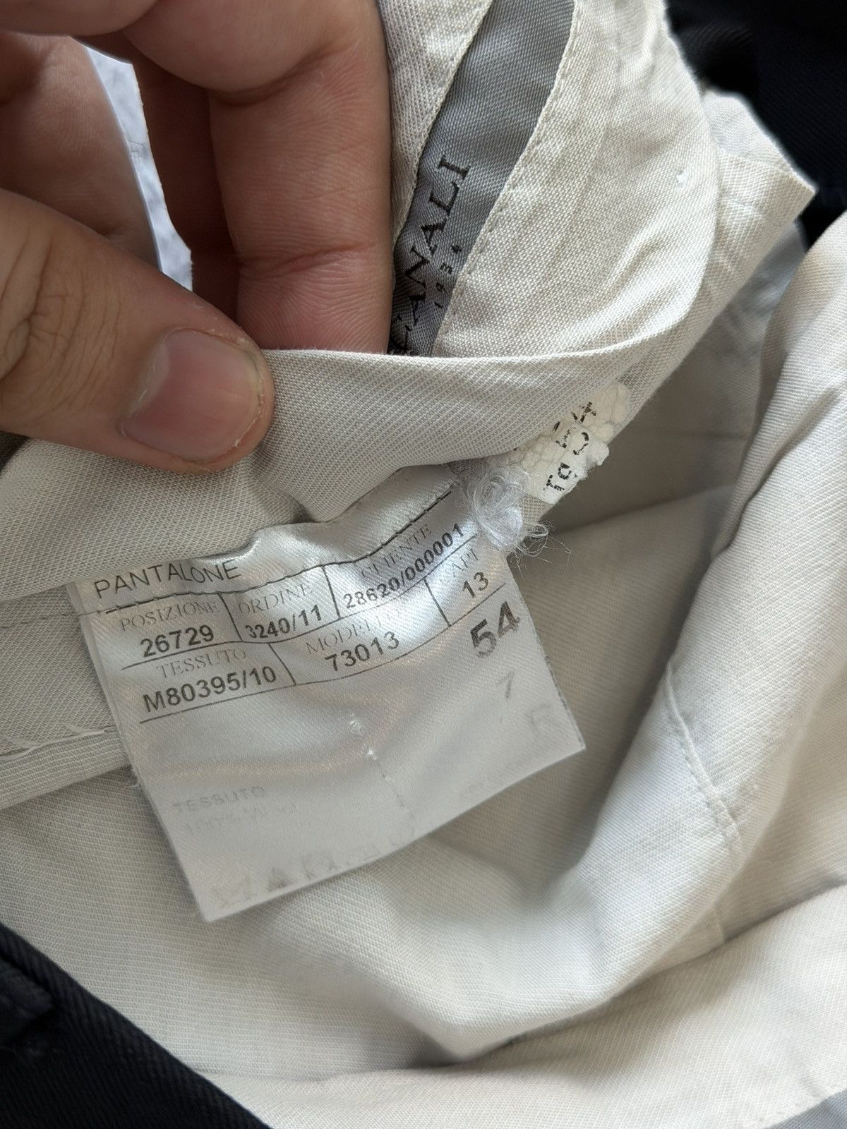 Canali Canali Wool Trousers Size US 38 / EU 54 - 4 Thumbnail