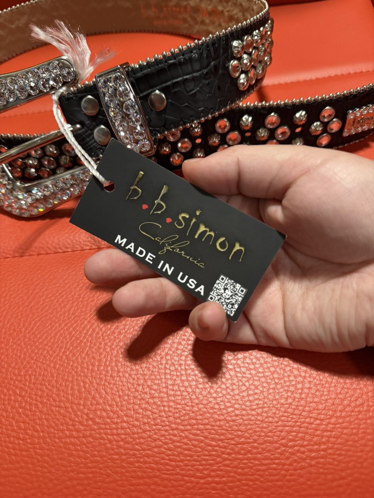 B.B. Simon B.B Simon Swarovski belt Size 34 - 8 Thumbnail
