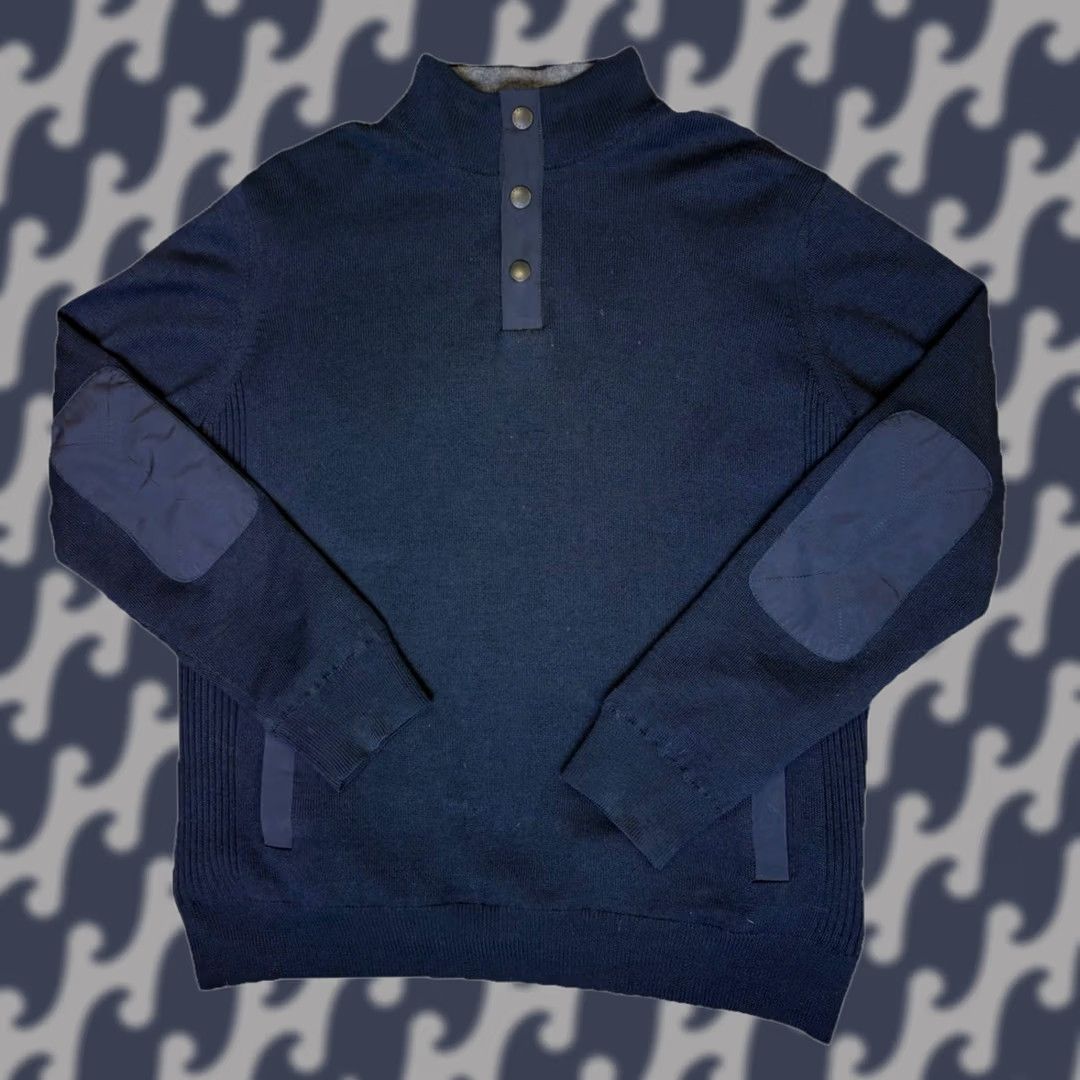 Barbour VINTAGE Barbour Sweater Shirt? Size US XL / EU 56 / 4 - 1 Thumbnail