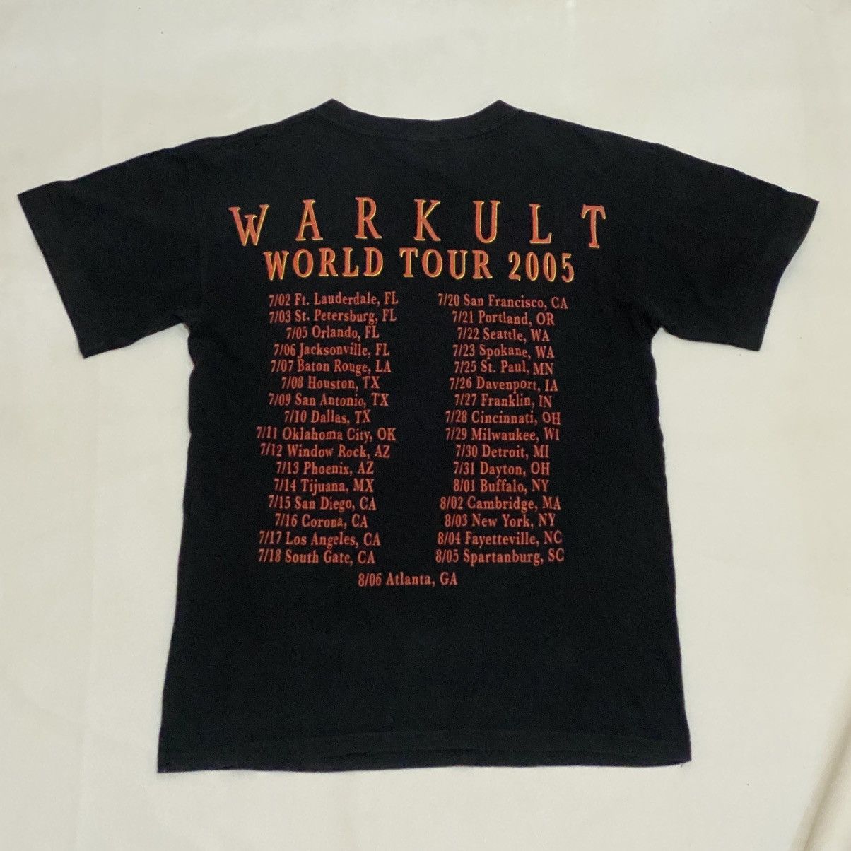 Band Tees Malevolent Creation Warkult world tour 2005 tshirt band Size US M / EU 48-50 / 2 - 2 Thumbnail