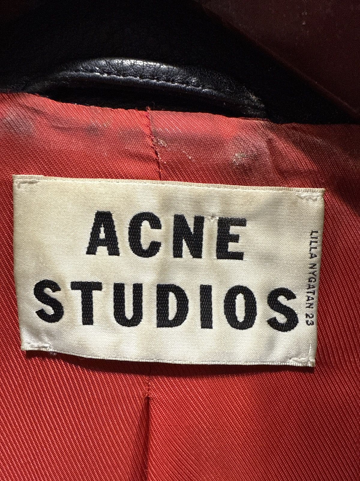 Acne Studios Gibson Leather Jacket Acne Studios Size US M / EU 48-50 / 2 - 9 Thumbnail