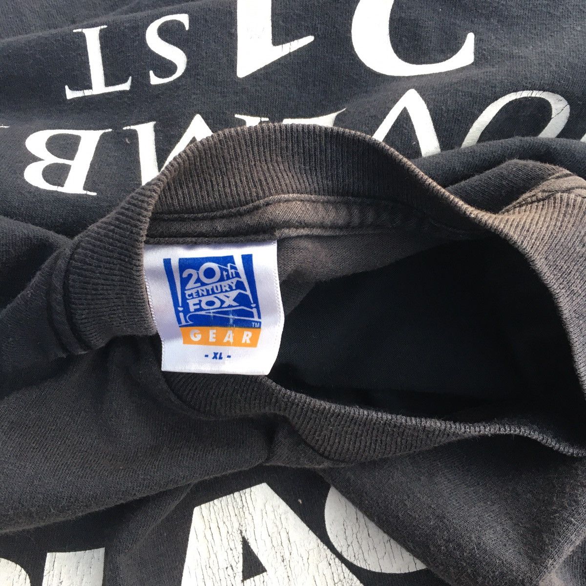 Fox Racing × Vintage Vintage Black Knight November 21 Faded Tee Size US L / EU 52-54 / 3 - 10 Thumbnail