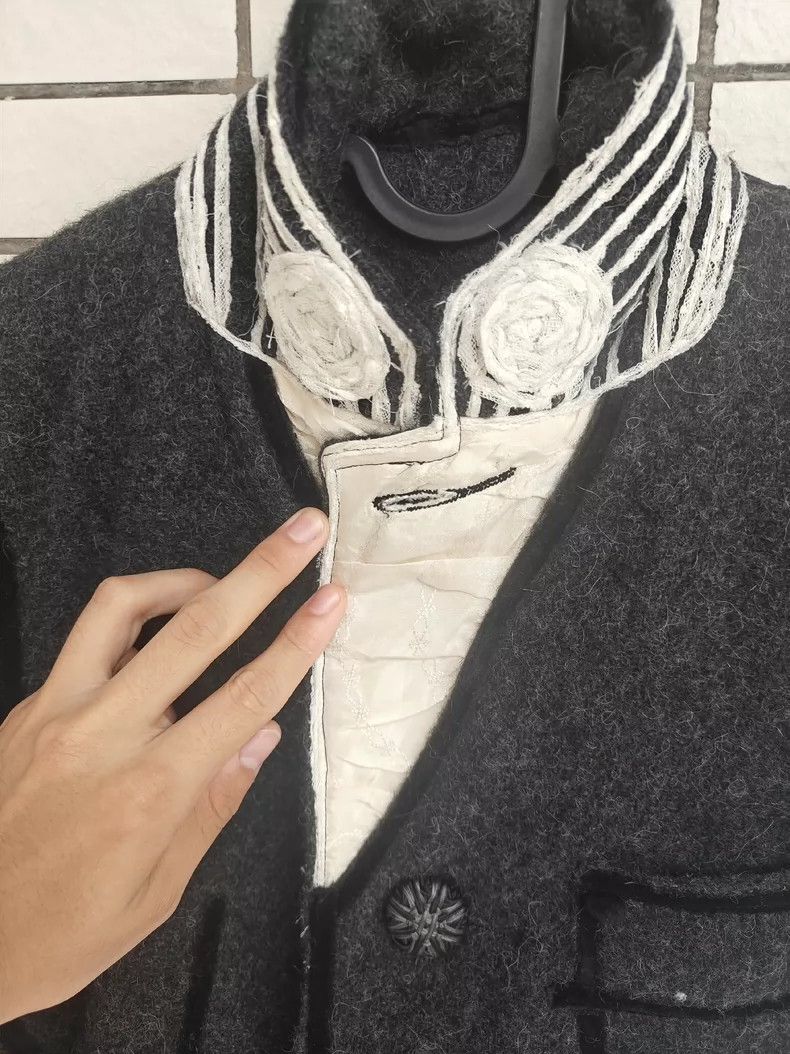 Number (N)ine Number (N)ine Size 2 09aw court wool suit 2503-Nextarrow Size 44R - 5 Thumbnail