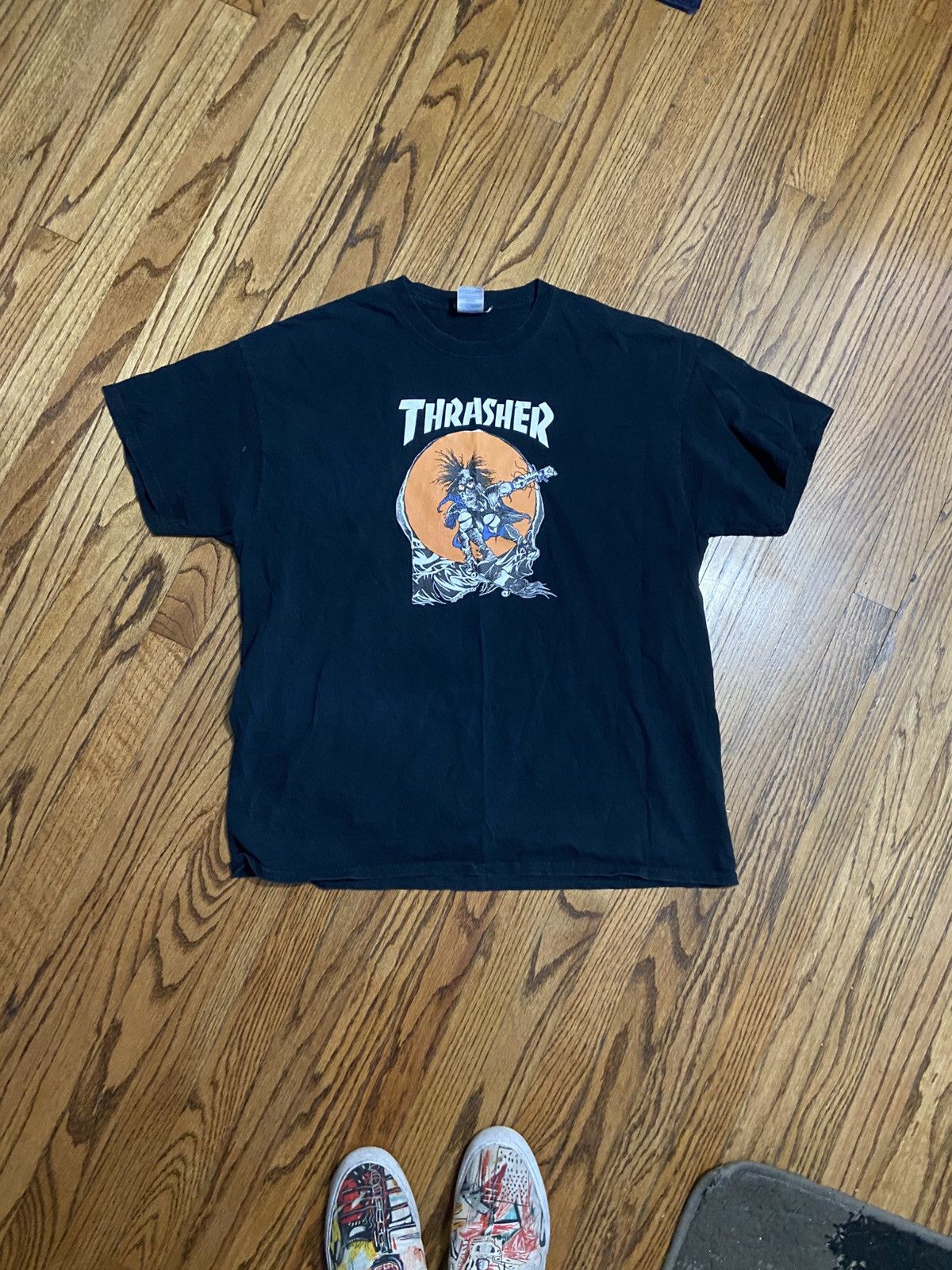 Thrasher Thrasher pushead t shirt Size US XL / EU 56 / 4 - 1 Thumbnail