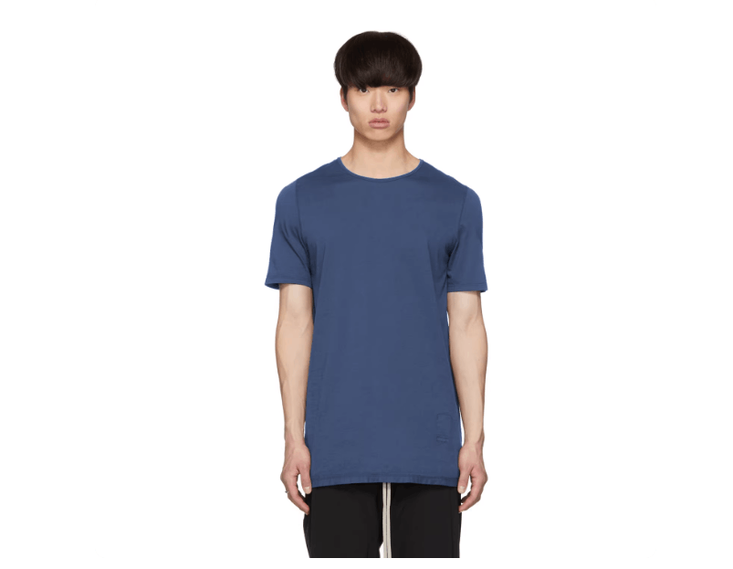 Rick Owens Rick Owens RO men's blue classic tee Size US S / EU 44-46 / 1 - 3 Thumbnail