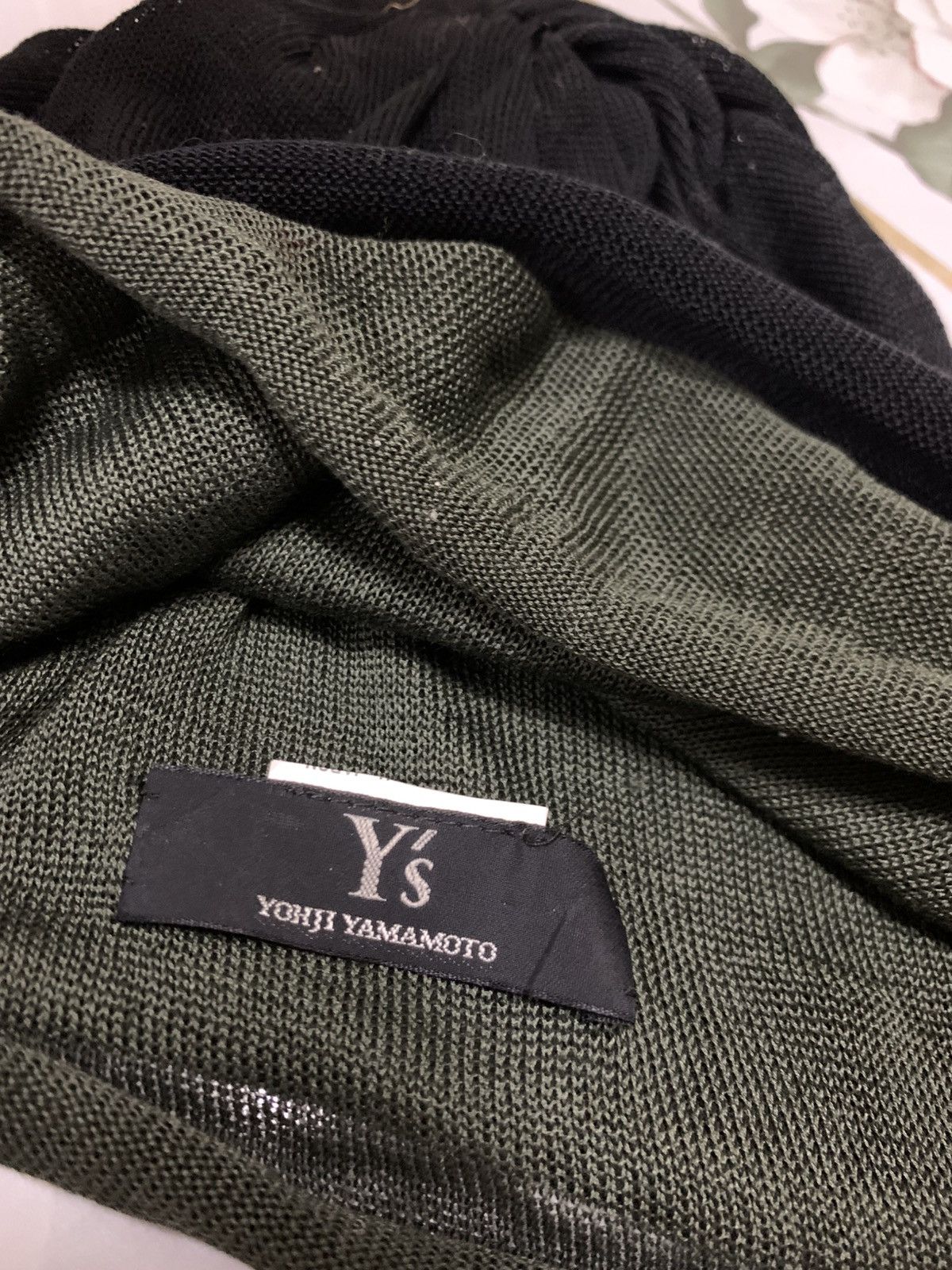 Yohji Yamamoto Yohji Yamamoto Y's Slouchy Beanie Crochet Size ONE SIZE - 3 Thumbnail