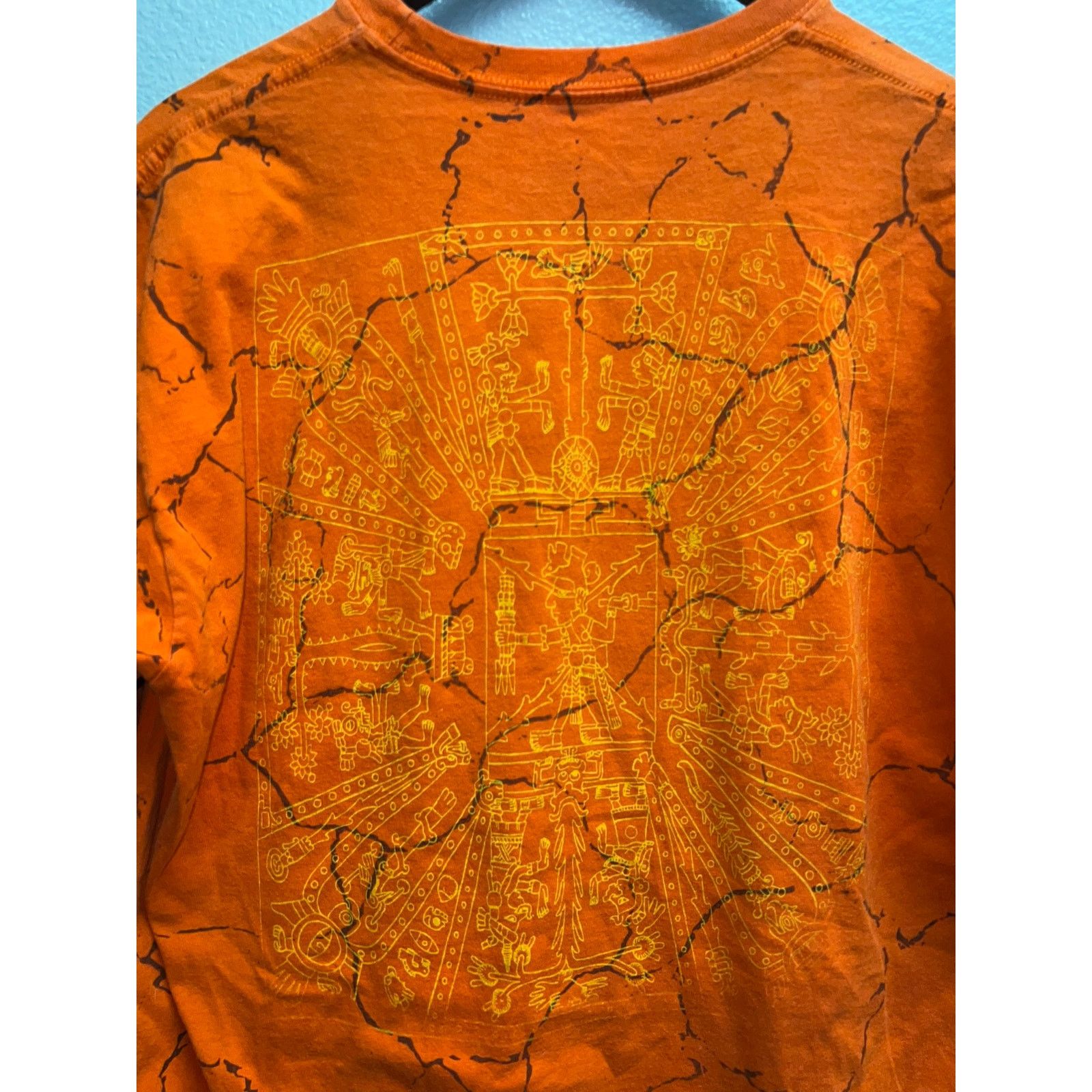 Vintage Chichen Itza Shirt Aztec Azteca Culture AOP All over Ruins L Size US L / EU 52-54 / 3 - 9 Thumbnail