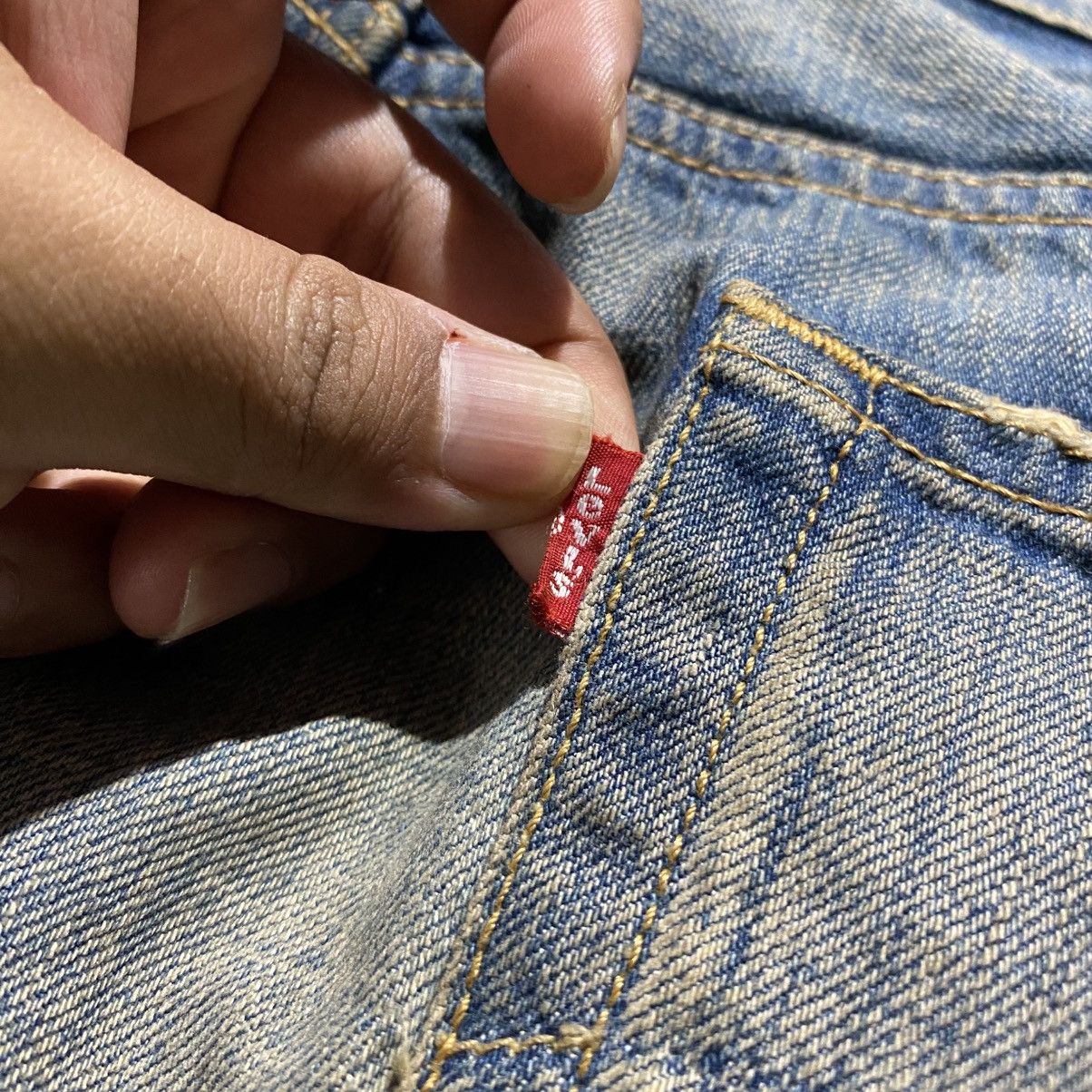 Levi's Vintage Levi’s 501 Distressed Ripped Jeans Size US 36 / EU 52 - 7 Thumbnail