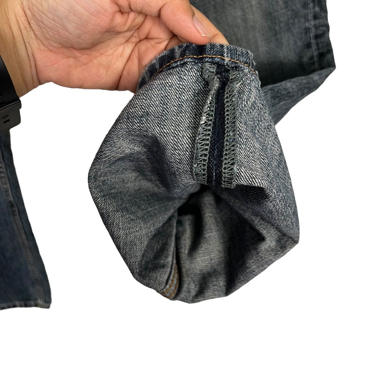 Japanese Brand Vintage Japanese Designer Distressed Denim Jeans Size 30" / US 8 / IT 44 - 12 Thumbnail