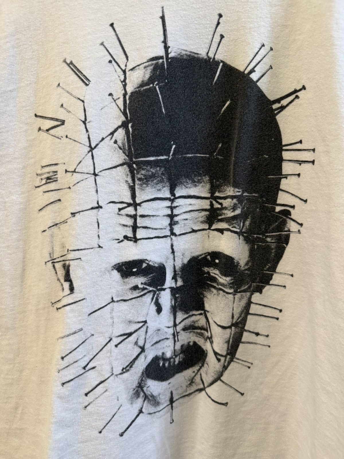 Supreme Supreme Hellraiser Pinhead Tee White Size US M / EU 48-50 / 2 - 2 Thumbnail