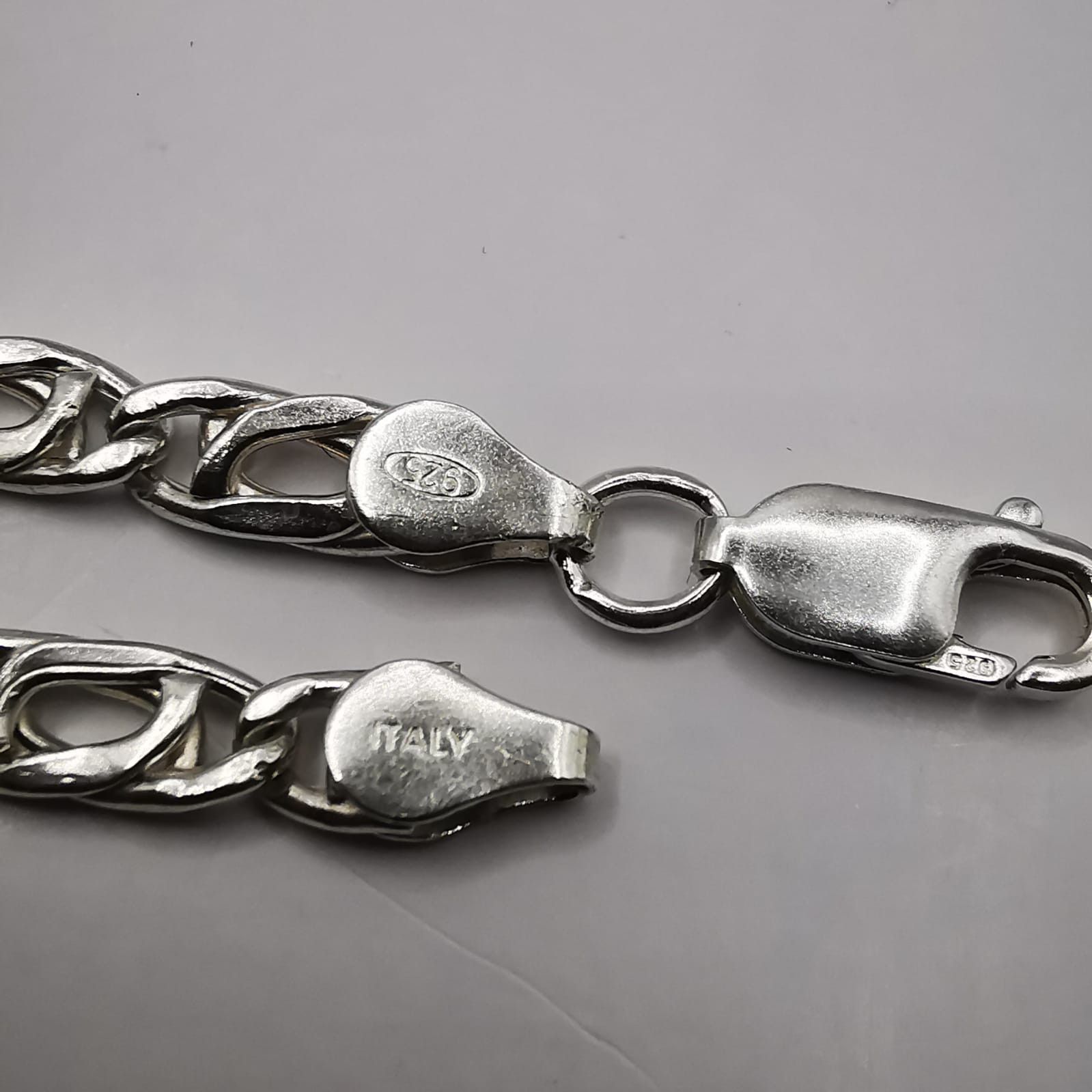 Sterling Silver Vintage Bracelet Jewelry,925 Sterling Silver, Handmade 5,96g Size ONE SIZE - 7 Thumbnail