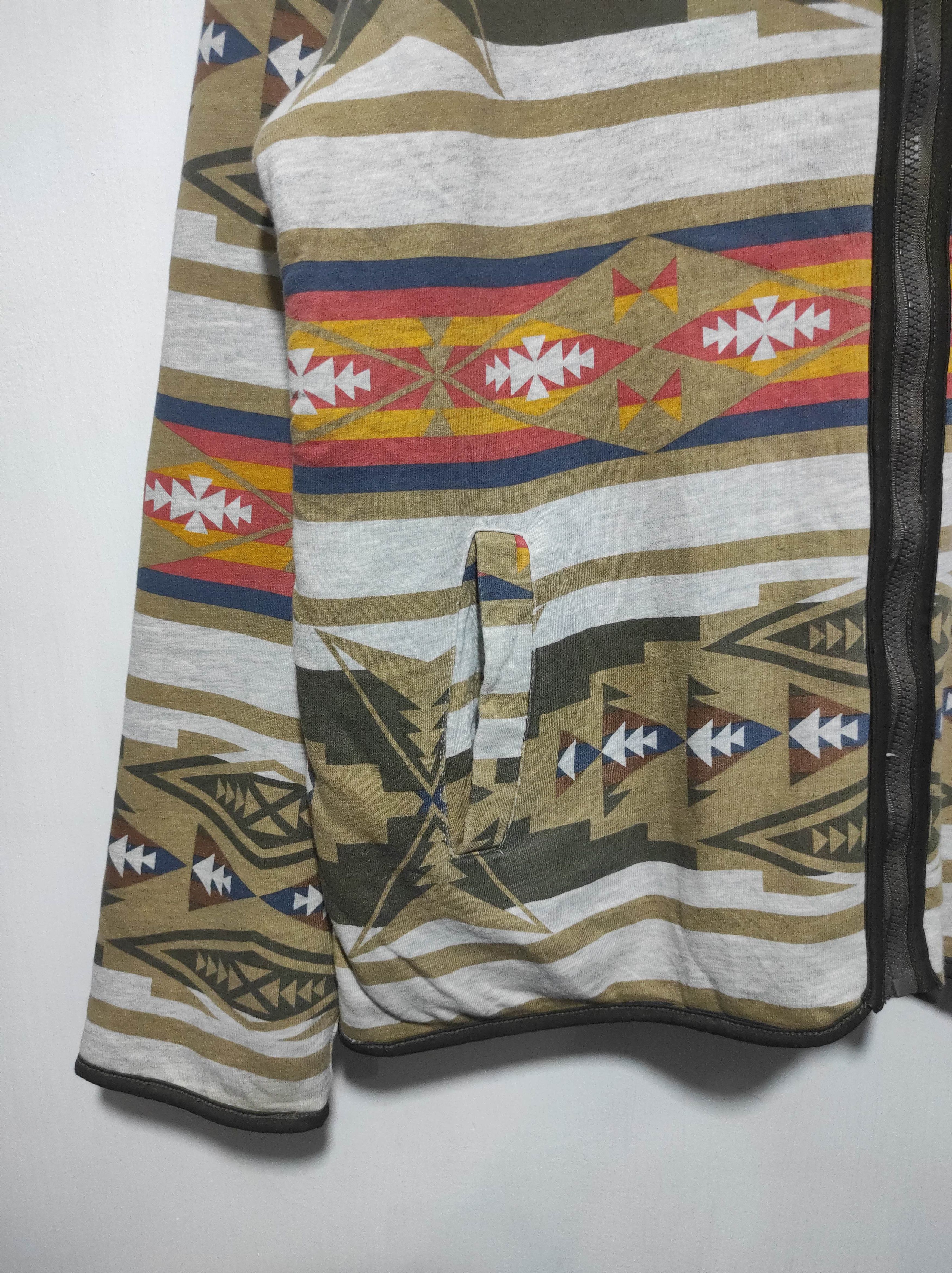If Six Was Nine 291295 LABO Sherpa Zip Fur Hoodie Navajo Design Size US M / EU 48-50 / 2 - 5 Thumbnail