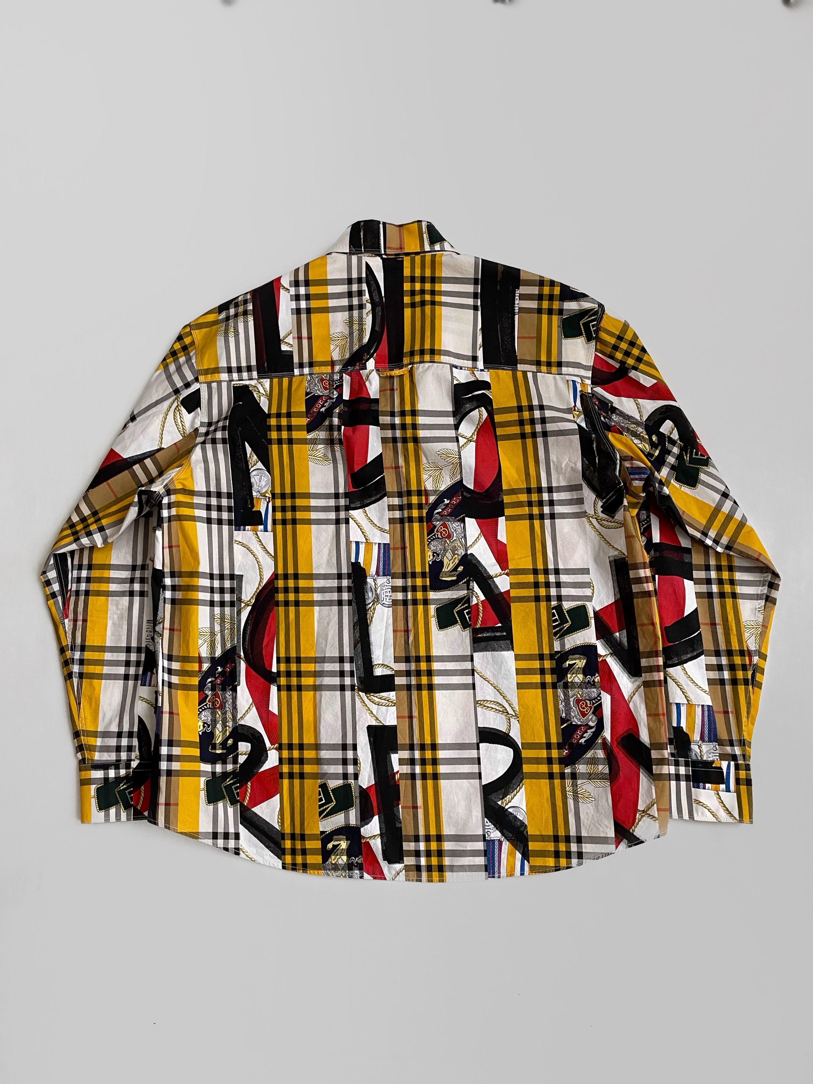 Burberry Burberry Monogram multicolor button shirt Size US L / EU 52-54 / 3 - 2 Thumbnail