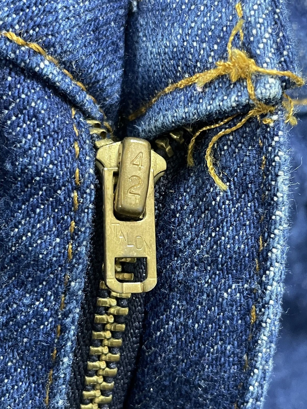 Levi's Levis Vintage 70s With Leather Patch & Tag Wide Leg Size US 35 - 7 Thumbnail