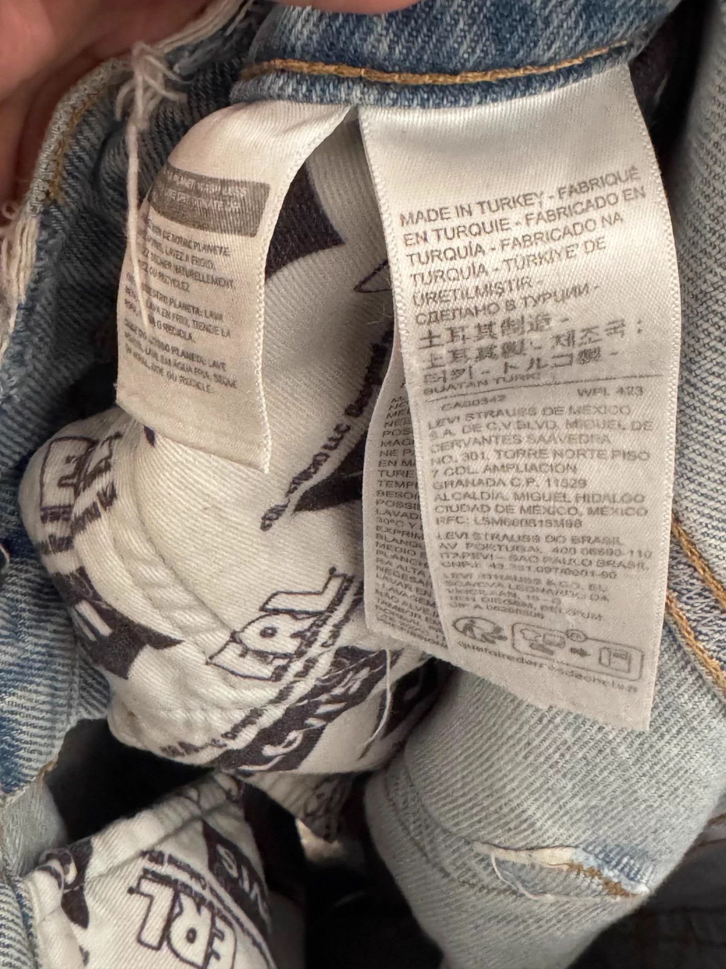 Levi's Levi's Collab Blue Denim 32 Worn Once Size US 32 / EU 48 - 6 Thumbnail