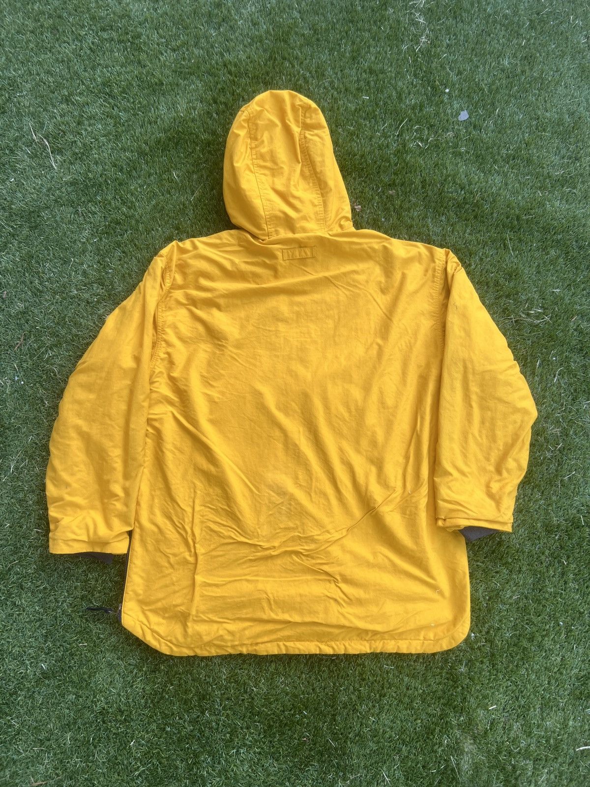 Vintage Vintage Reversible Structure Sport Yellow/Grey Anorak Size US L / EU 52-54 / 3 - 2 Thumbnail