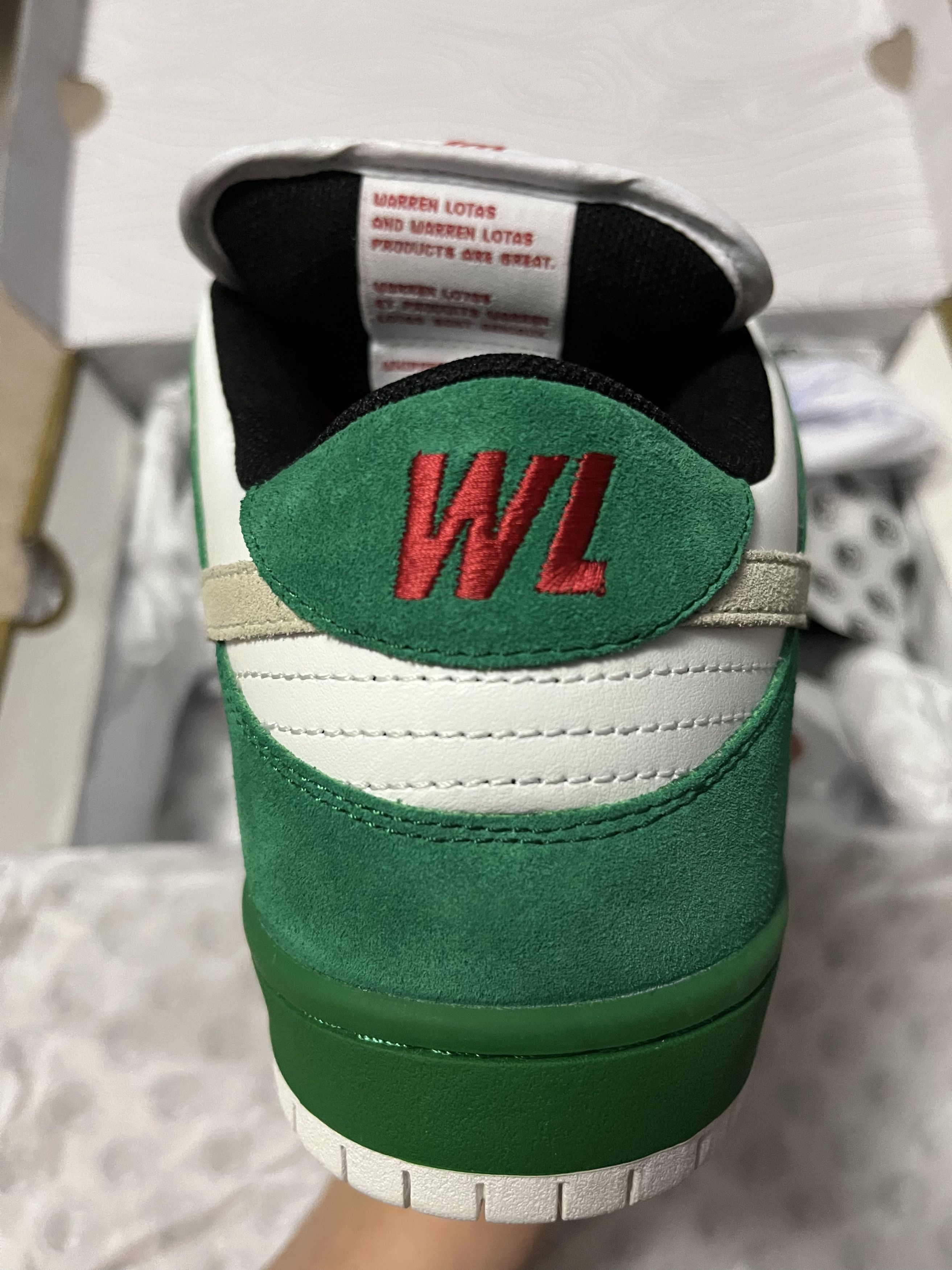 Warren Lotas Warren Lotas Jason Dunk Green US9 Size US 9 / EU 42 - 4 Thumbnail