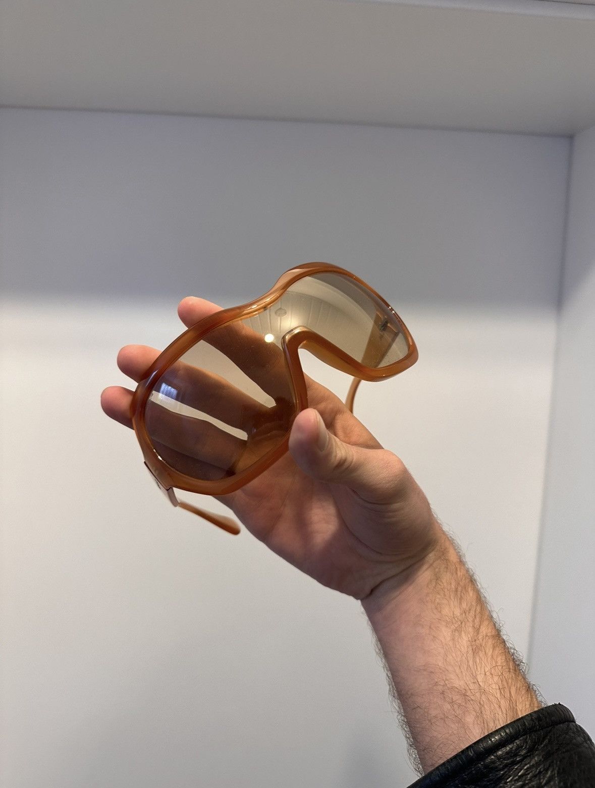 image of Prada 2011 Illusion Glasses in Orange, Men's
