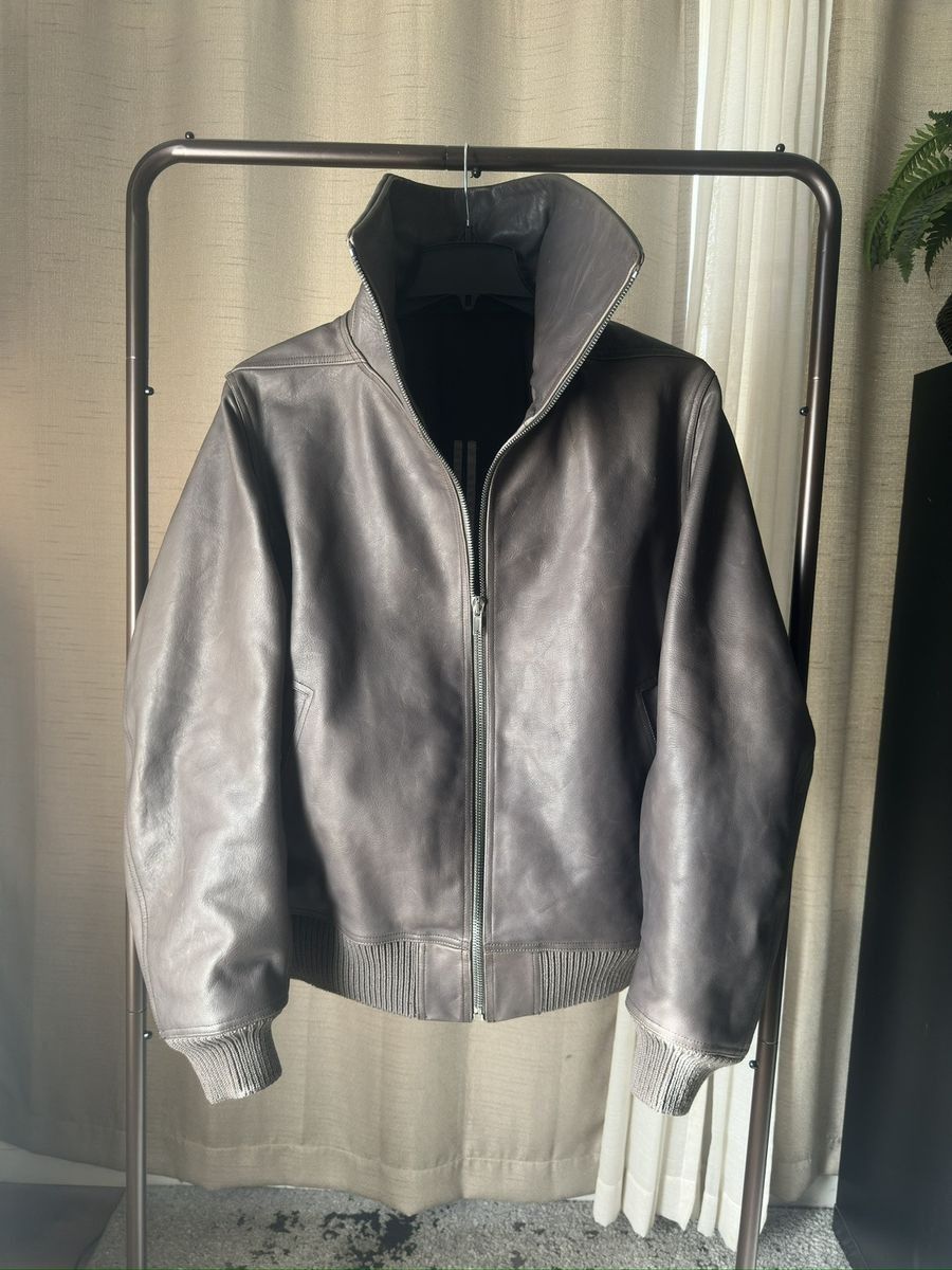Rick Owens Leather Jacket Size US M / EU 48-50 / 2 - 4 Thumbnail