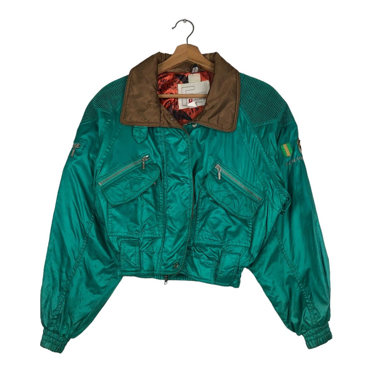 Japanese Brand 🔥VTG CROPPED SKI JACKET BONDAGE F CREATIVE ISSEY MIYAKE Size US L / EU 52-54 / 3 - 1 Thumbnail