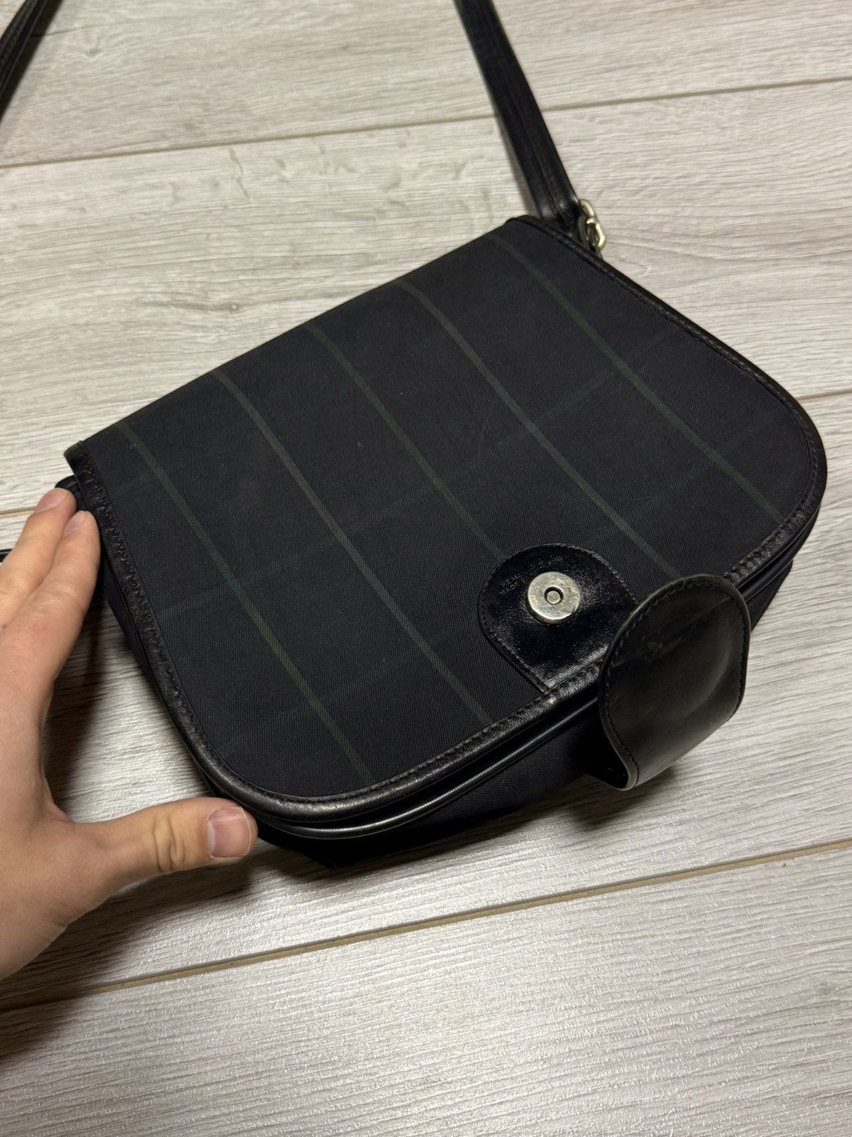 Burberry Burberry check leather crossbody bag Size ONE SIZE - 5 Thumbnail