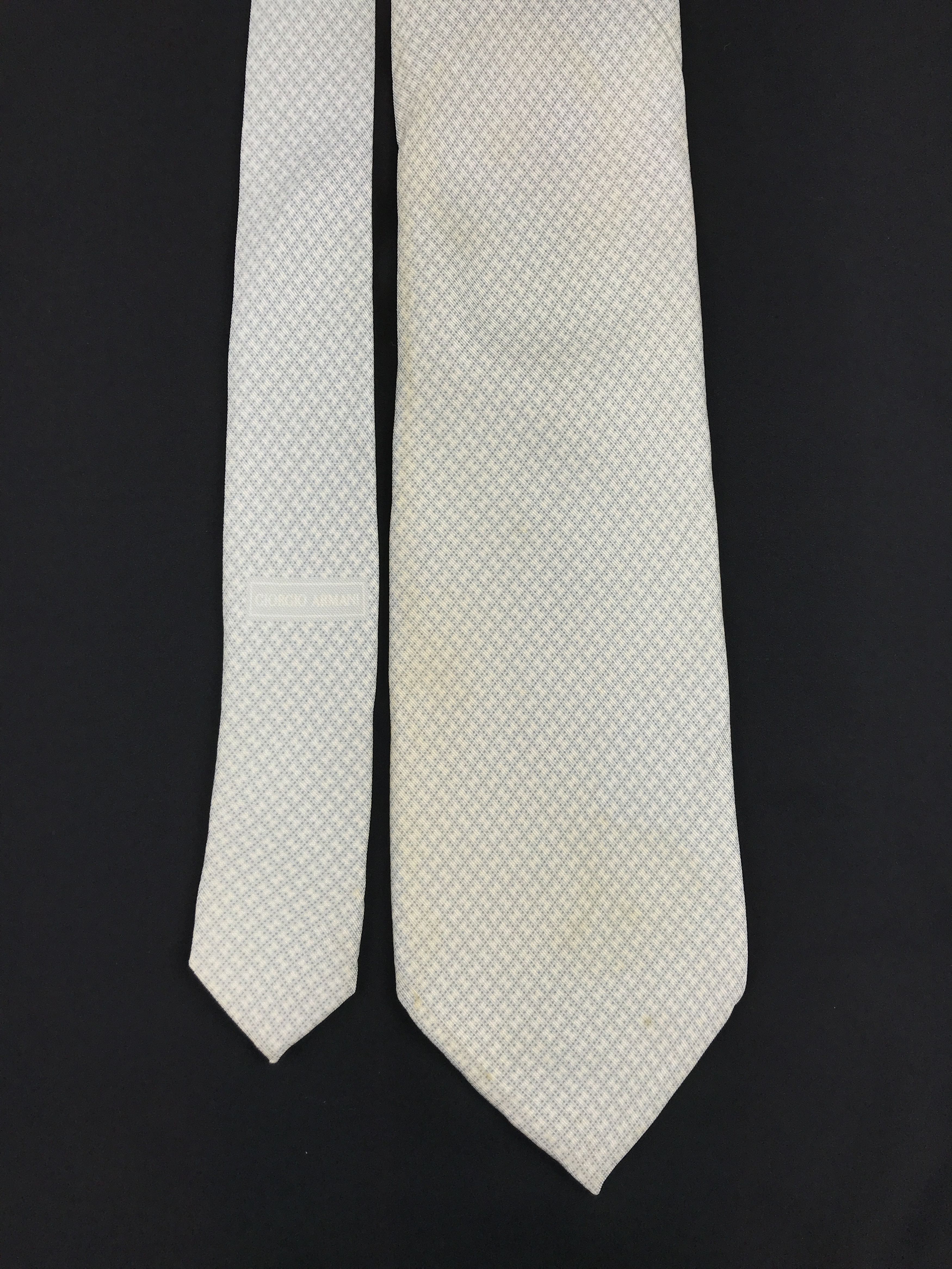 Armani Collezioni × Vintage Vintage Armani Collezioni Silk Necktie Size ONE SIZE - 3 Thumbnail