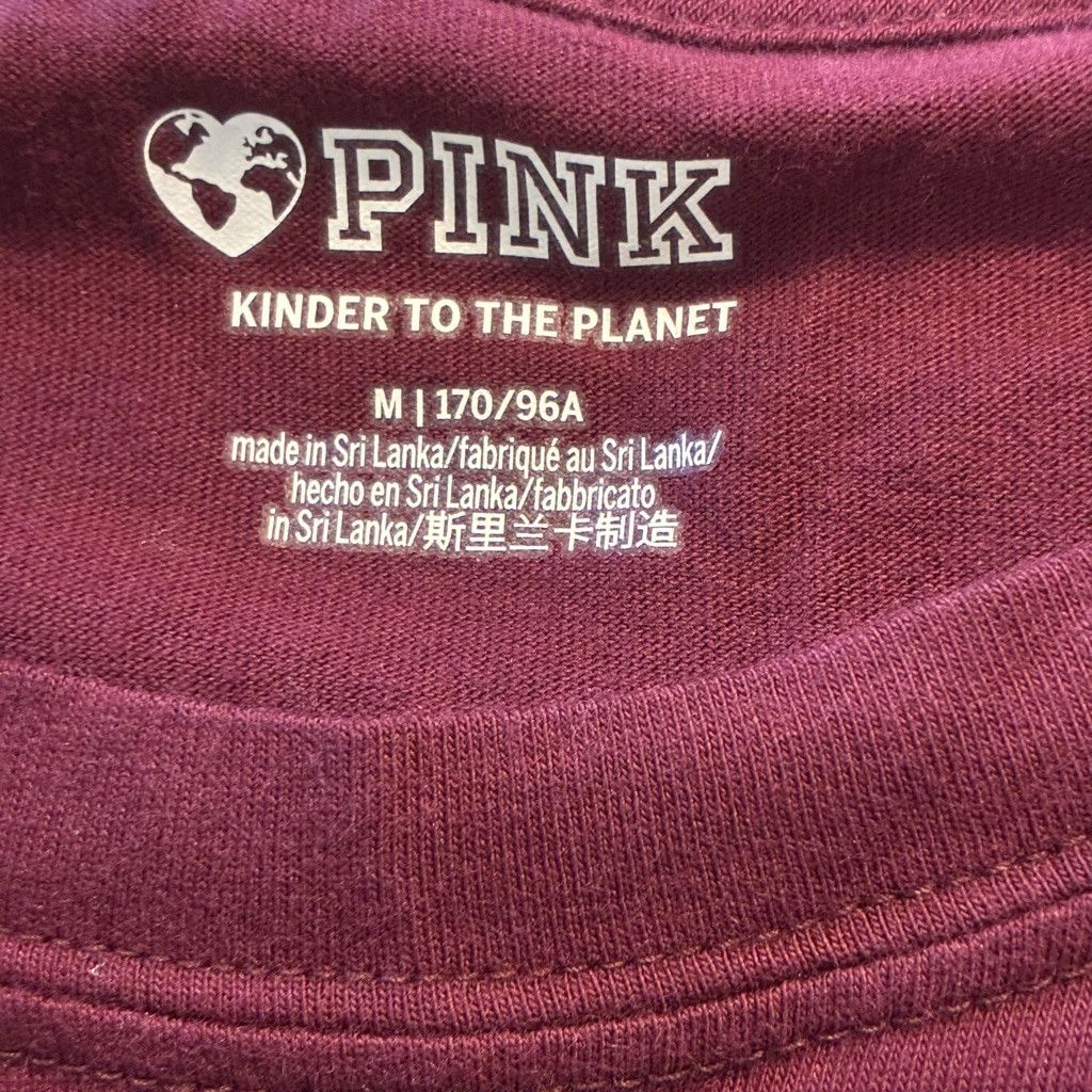 Victoria's Secret PINK Victoria's Secret Long Sleeve T-shirt, Relaxed fit,Sz M Size M / US 6-8 / IT 42-44 - 12 Thumbnail