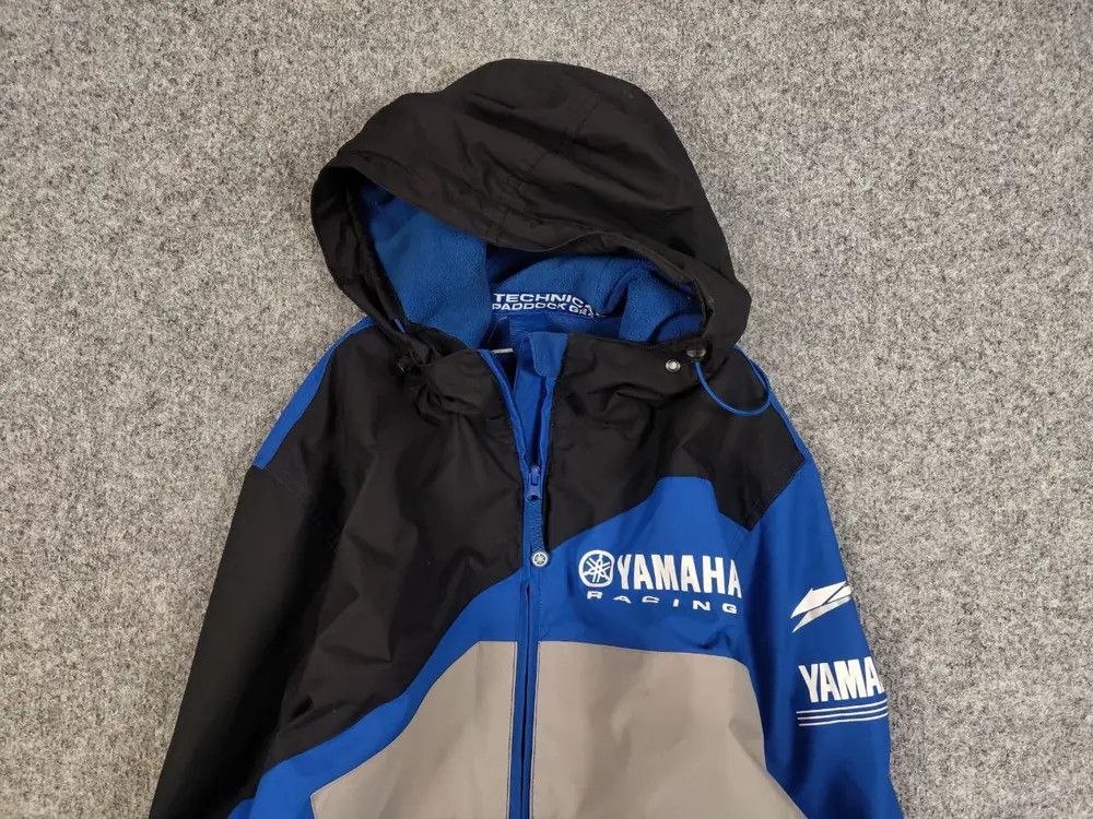 Yamaha Vintage Yamaha Racing Padded with logos Blue Hoodie Jacket Size US S / EU 44-46 / 1 - 2 Thumbnail