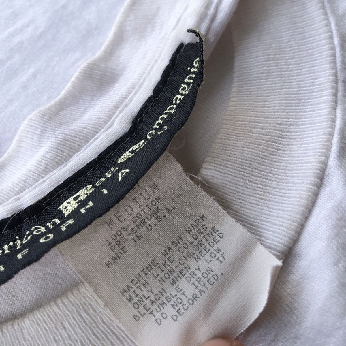American Rag × Vintage Vtg 90s American Rag Compagnie Derriere Behind Me Tshirt Size US M / EU 48-50 / 2 - 13 Thumbnail