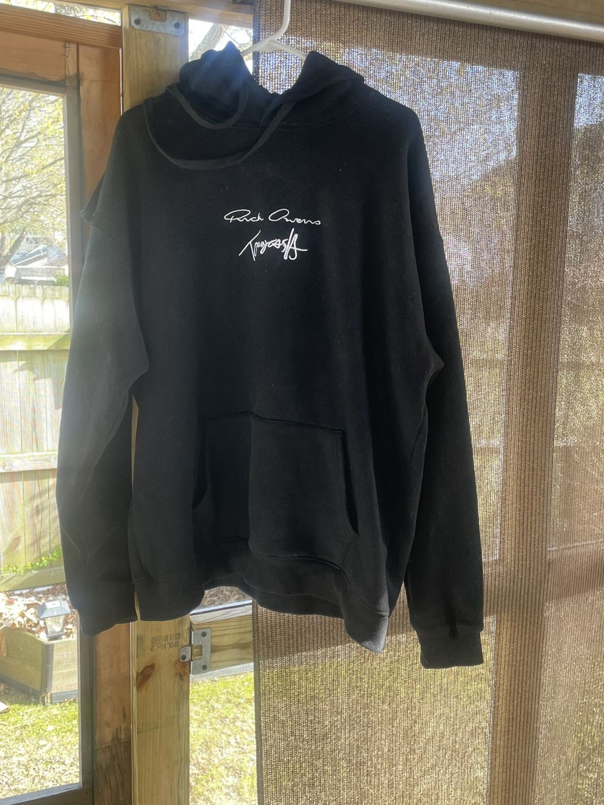 Rick Owens × Rick Owens Drkshdw Hoodie Orange Rick Owens X Tommy
