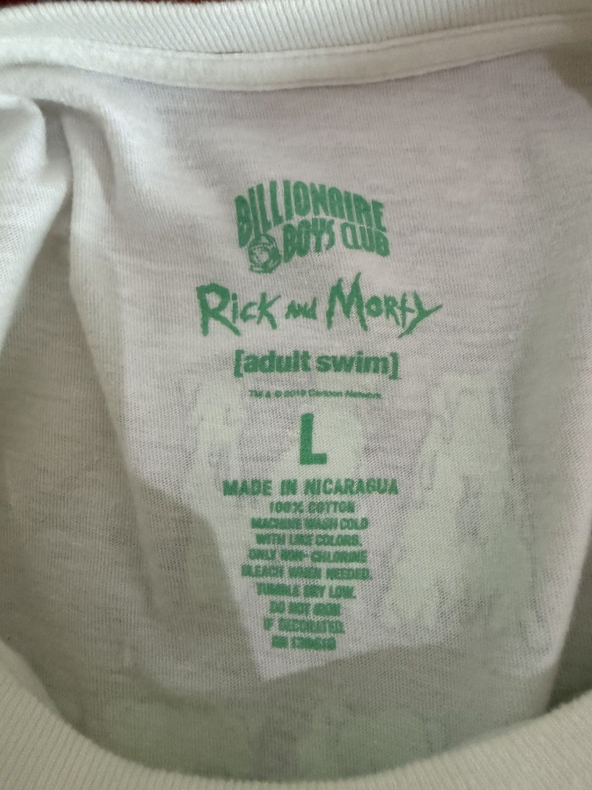Billionaire Boys Club Billionaire Boys Club x Rick and Morty T-Shirt Size US L / EU 52-54 / 3 - 3 Thumbnail