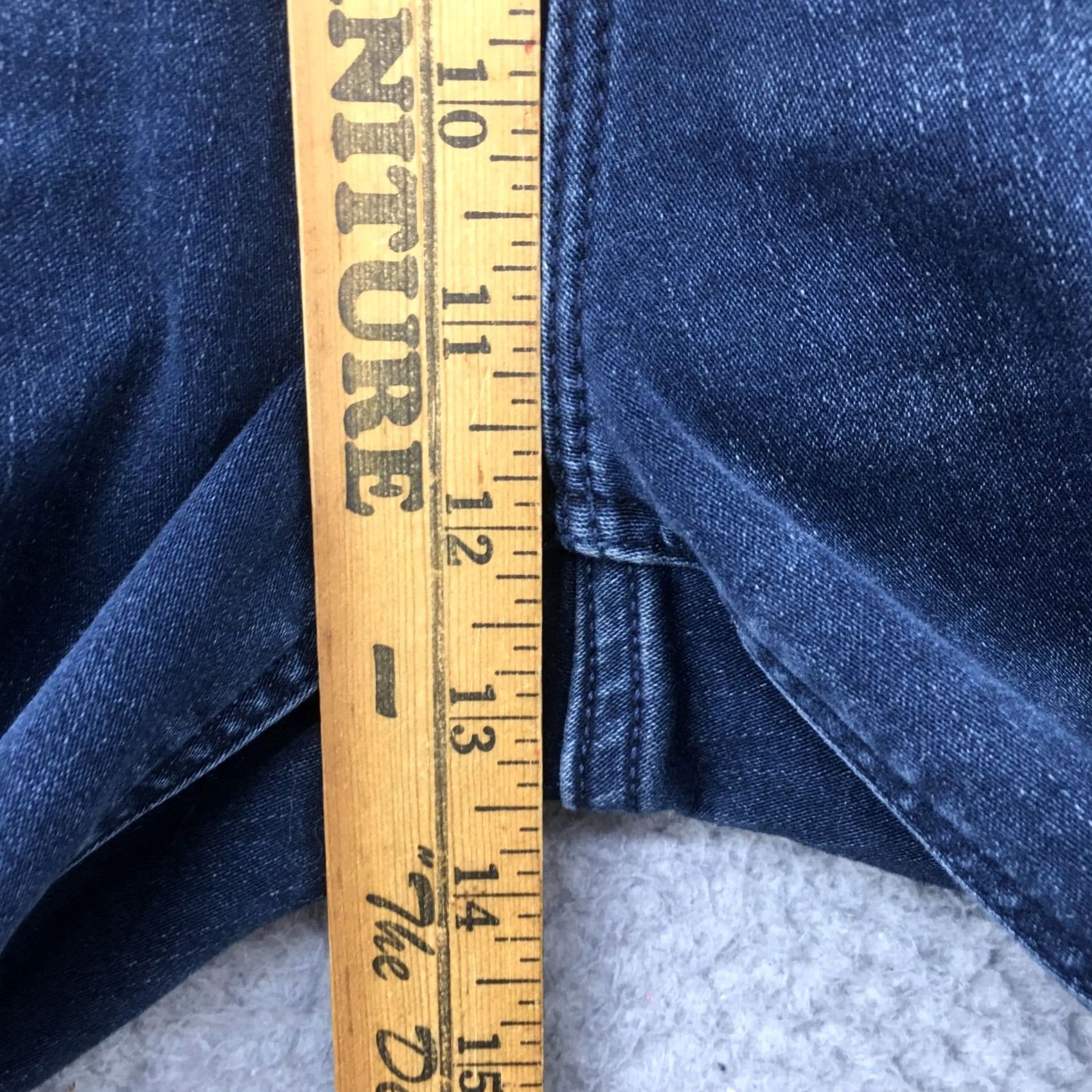 Old Navy Old Navy Rockstar Super Skinny Jeans Womens 16 Denim Zip Fly Blue Jeans Womens 16 Regular 34x28 Fast Shipping Size 38" / US 16 / IT 52 - 7 Thumbnail