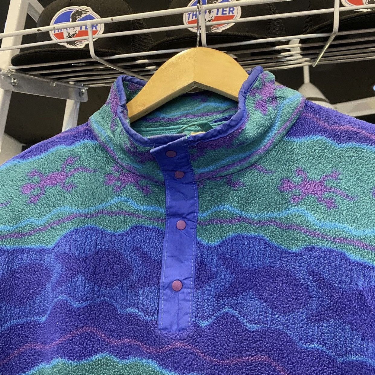 L.L. Bean vintage L.L.Bean Synchilla fleece pullover button Size US M / EU 48-50 / 2 - 7 Thumbnail