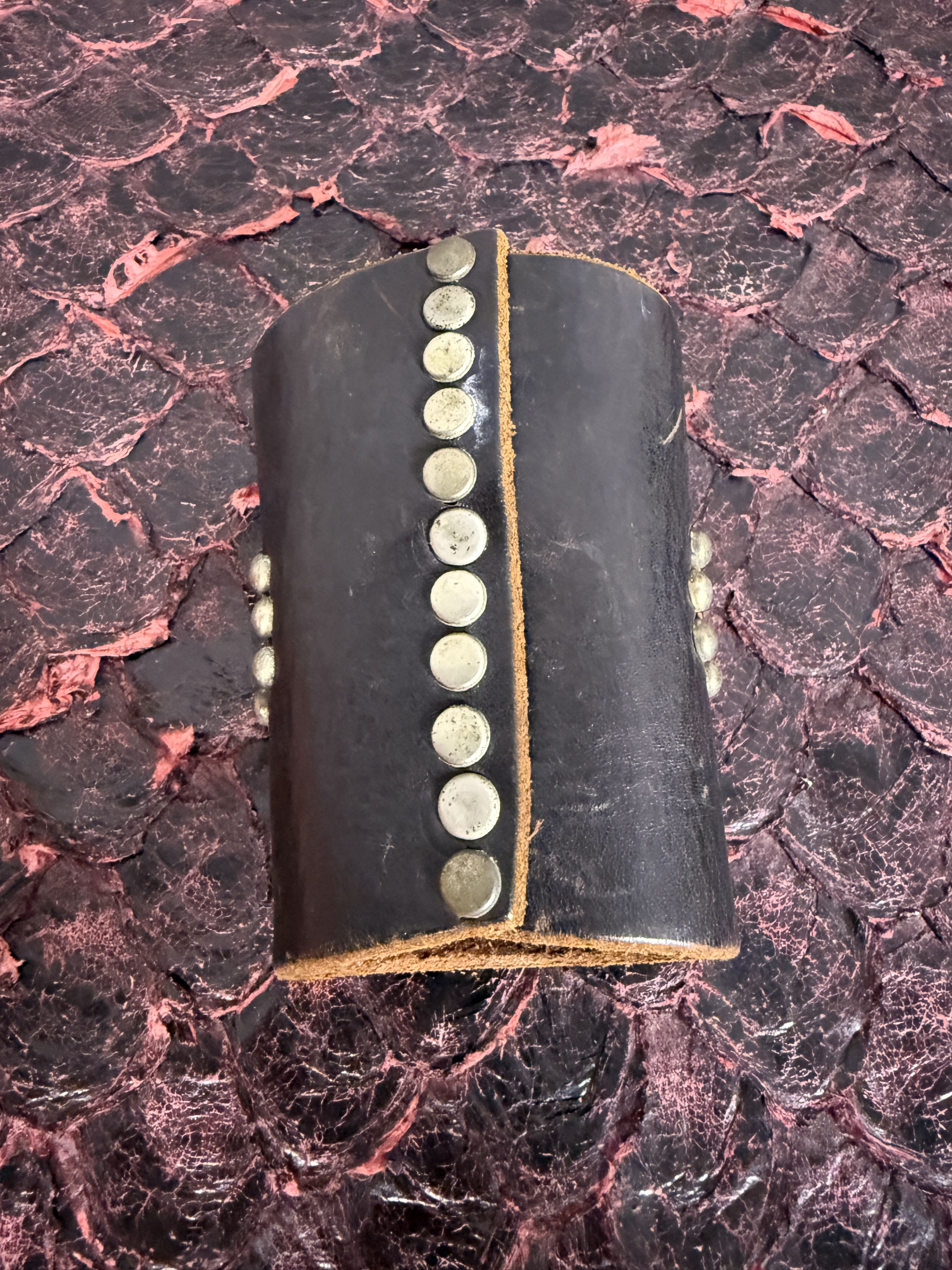 Hollywood Trading Company Hollywood Trading Company Vintage Leather Cuff Bracelet Size ONE SIZE - 3 Thumbnail