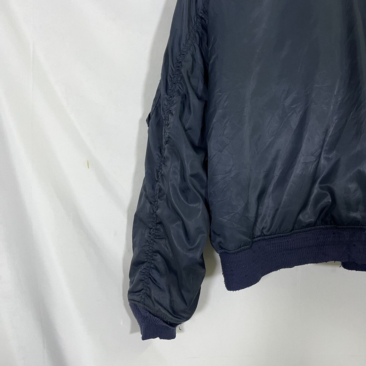 Vintage VINTAGE 90s BOMBER JACKET MA1 Size US L / EU 52-54 / 3 - 9 Thumbnail