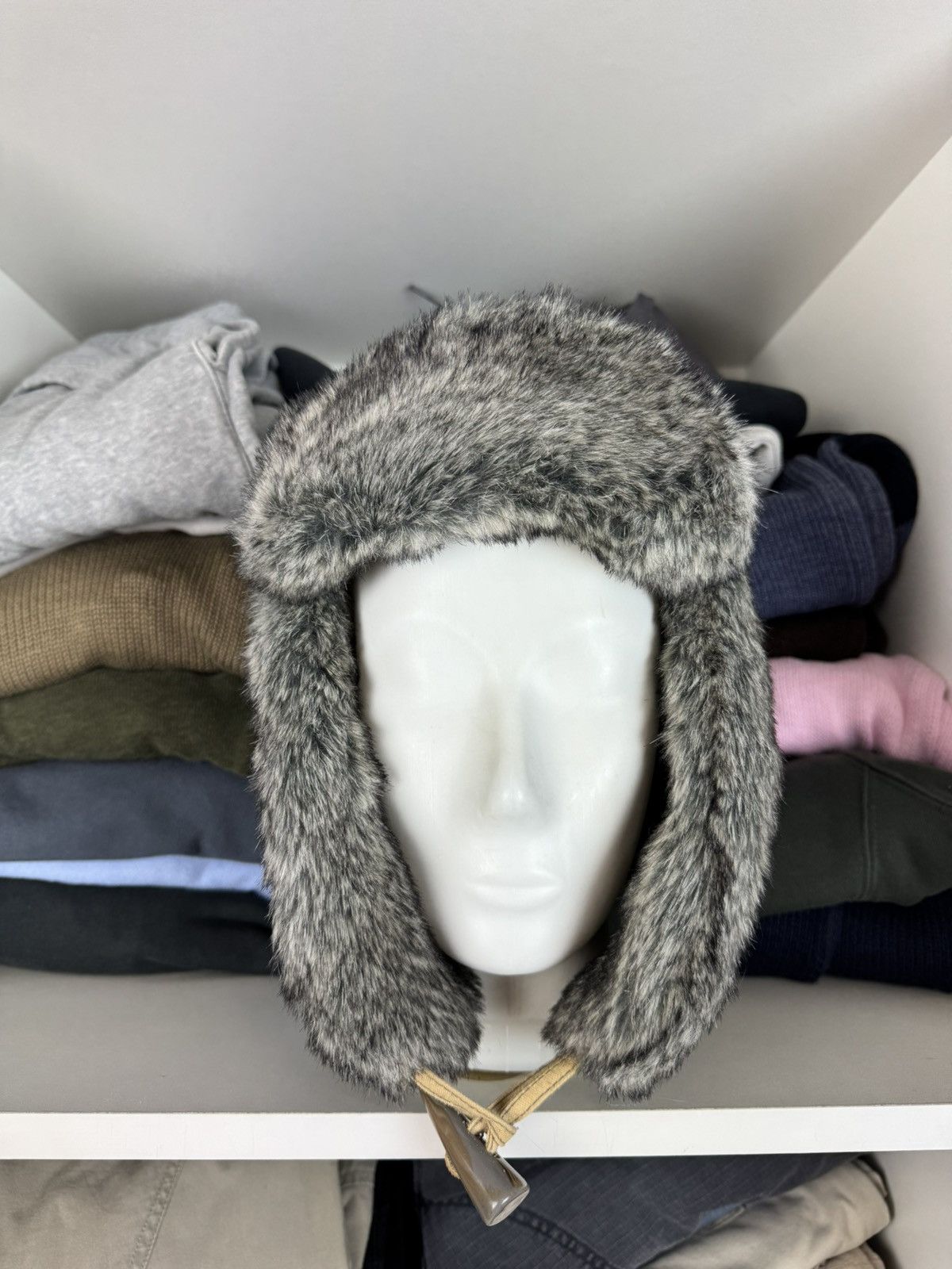 Other Y2K Ushanka Faux Fuzzy Fur Hat Size ONE SIZE - 1 Thumbnail