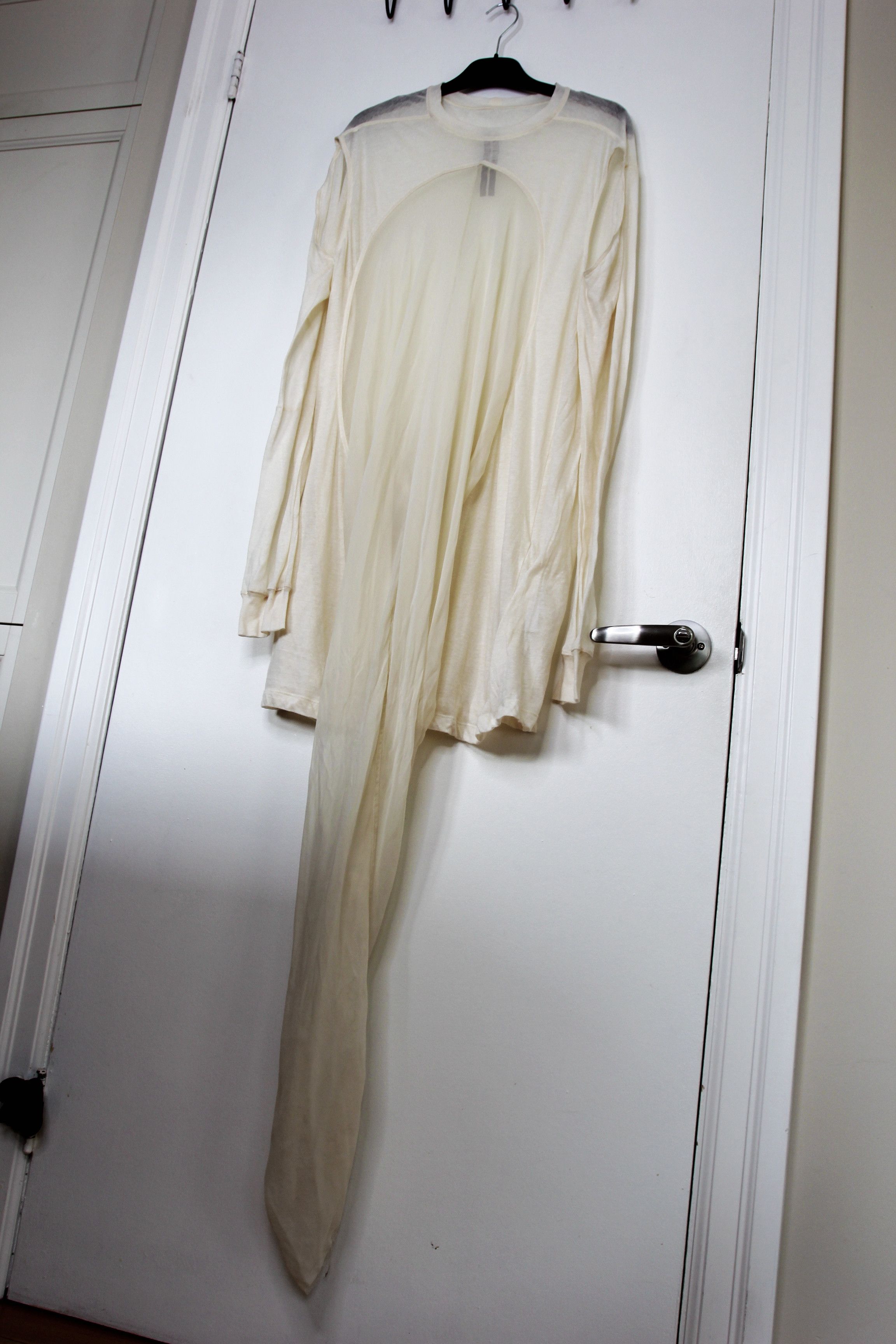 Rick Owens BNWT SS25 RICK OWENS "HOLLYWOOD" DRAIN T TSHIRT 40 Size S / US 4 / IT 40 - 7 Thumbnail
