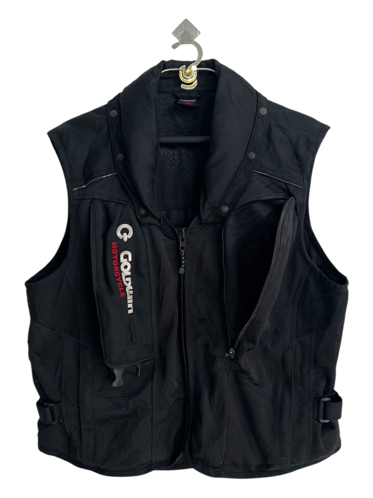 Goldwin Goldwin Motorcycle Japan Release Mesh GWS Airbag Racing Vest Size US M / EU 48-50 / 2 - 2 Thumbnail