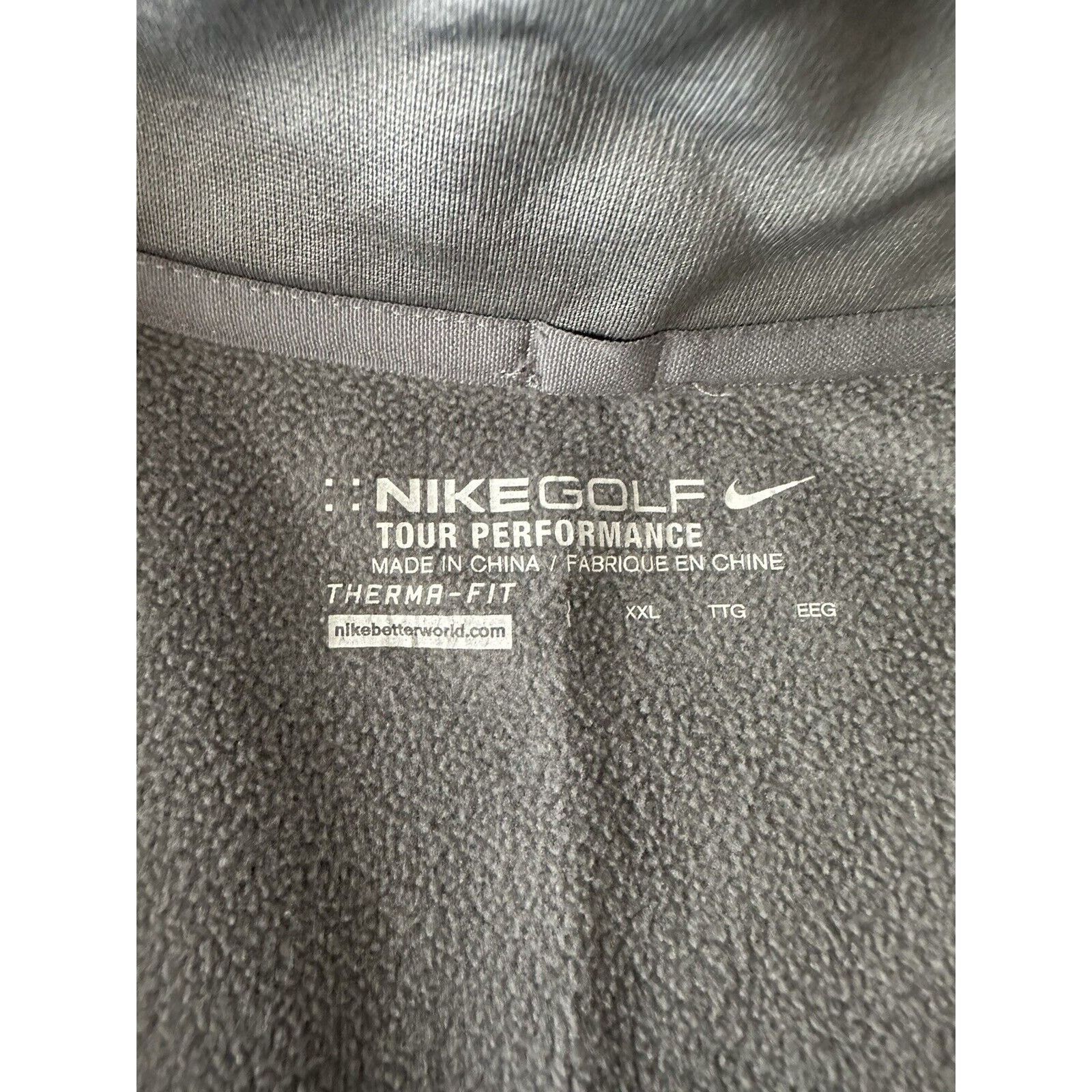 Nike Nike Golf Tour Performance 1/4 Zip Men's 2XL Grey Size US XXL / EU 58 / 5 - 4 Thumbnail
